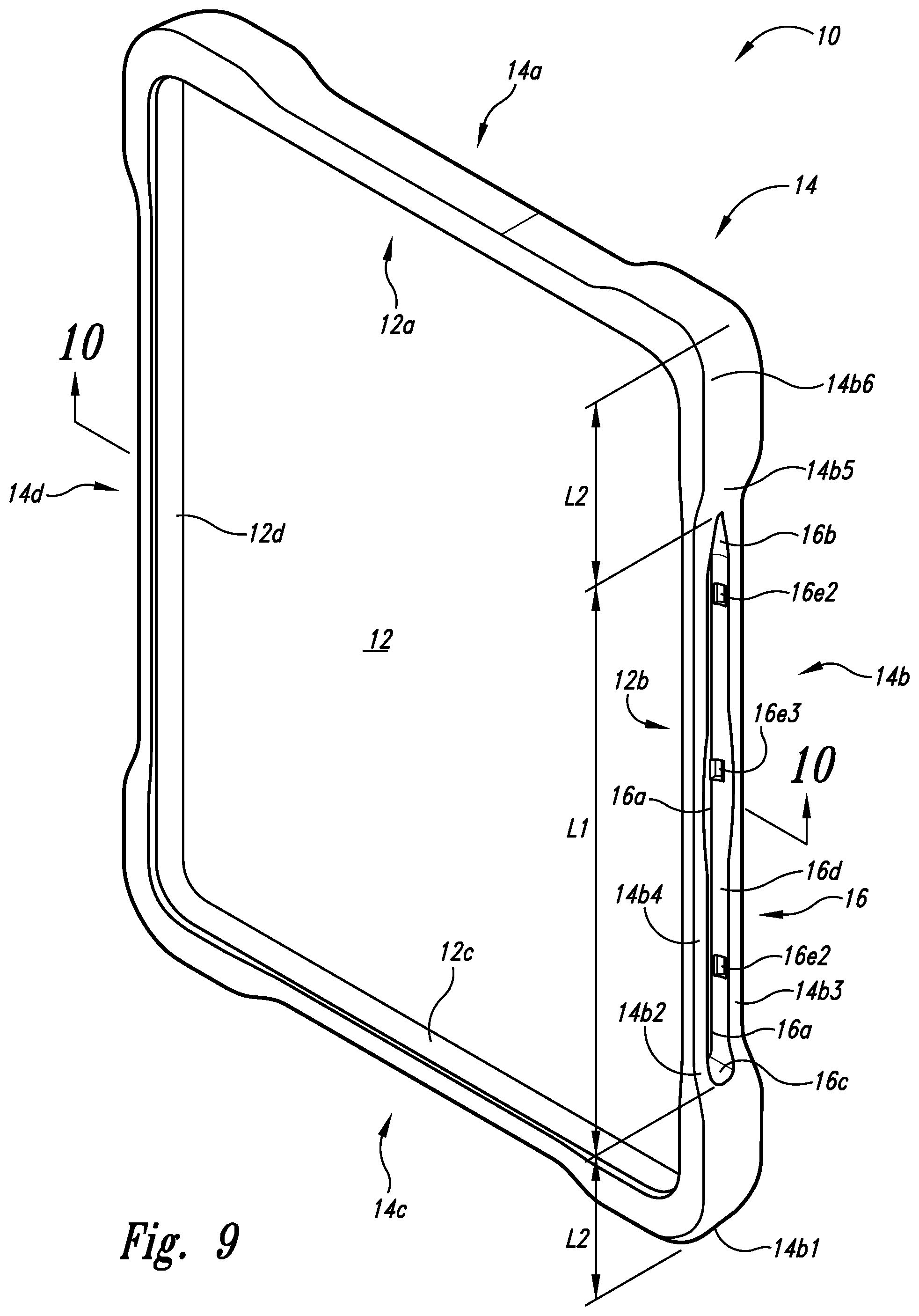 Patent US11775022 Figure 7 – Case stylus system for portable electronic device