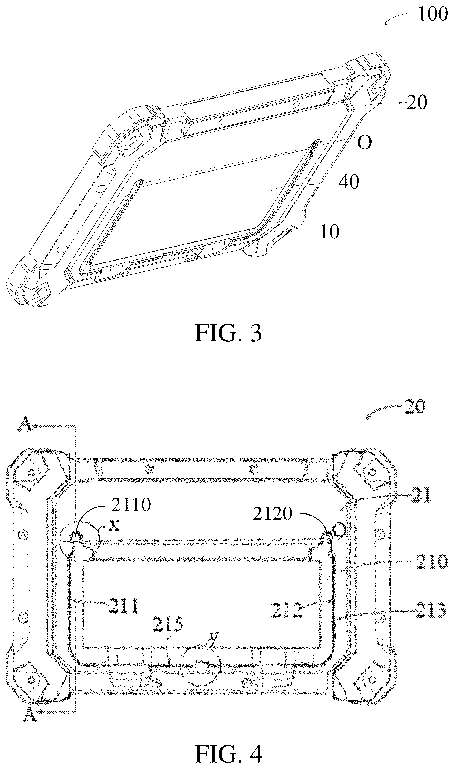 Patent US11775023 Figure 2 – Vehicle diagnostic tablet computer and housing assembly thereof