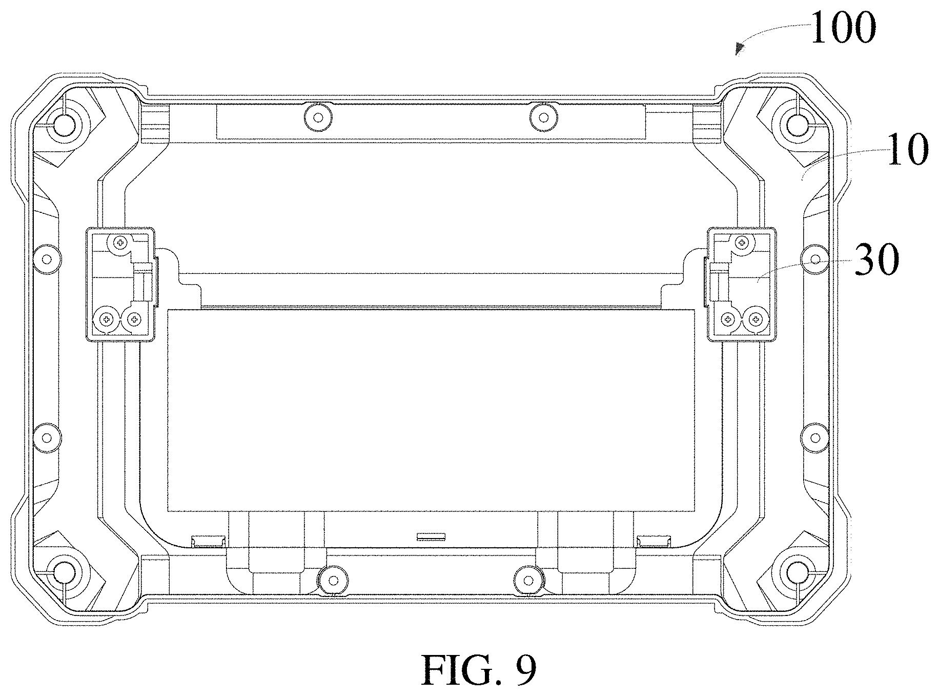 Patent US11775023 Figure 7 – Vehicle diagnostic tablet computer and housing assembly thereof