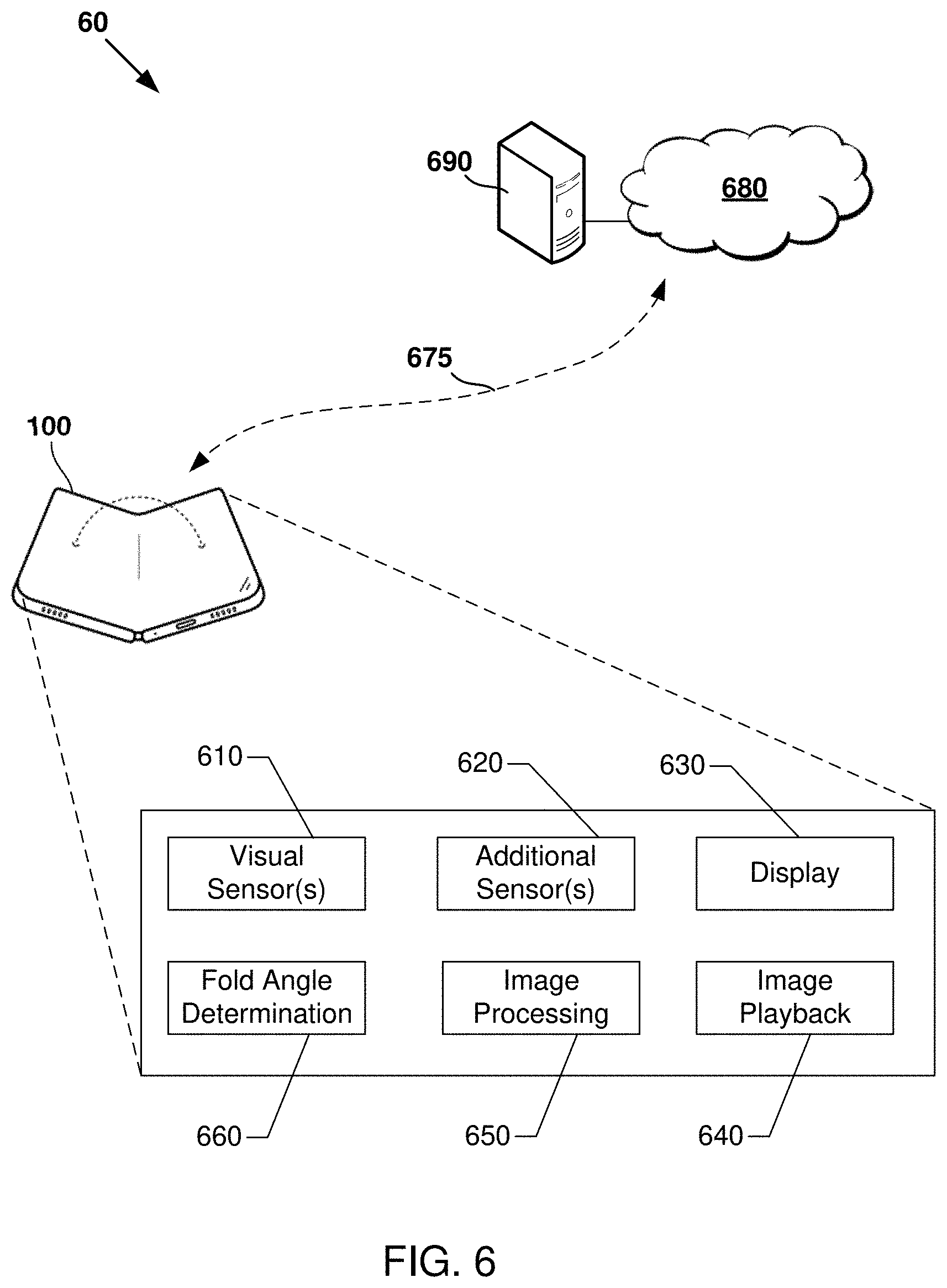 Patent US11775026 Figure 6 – Mobile device fold detection