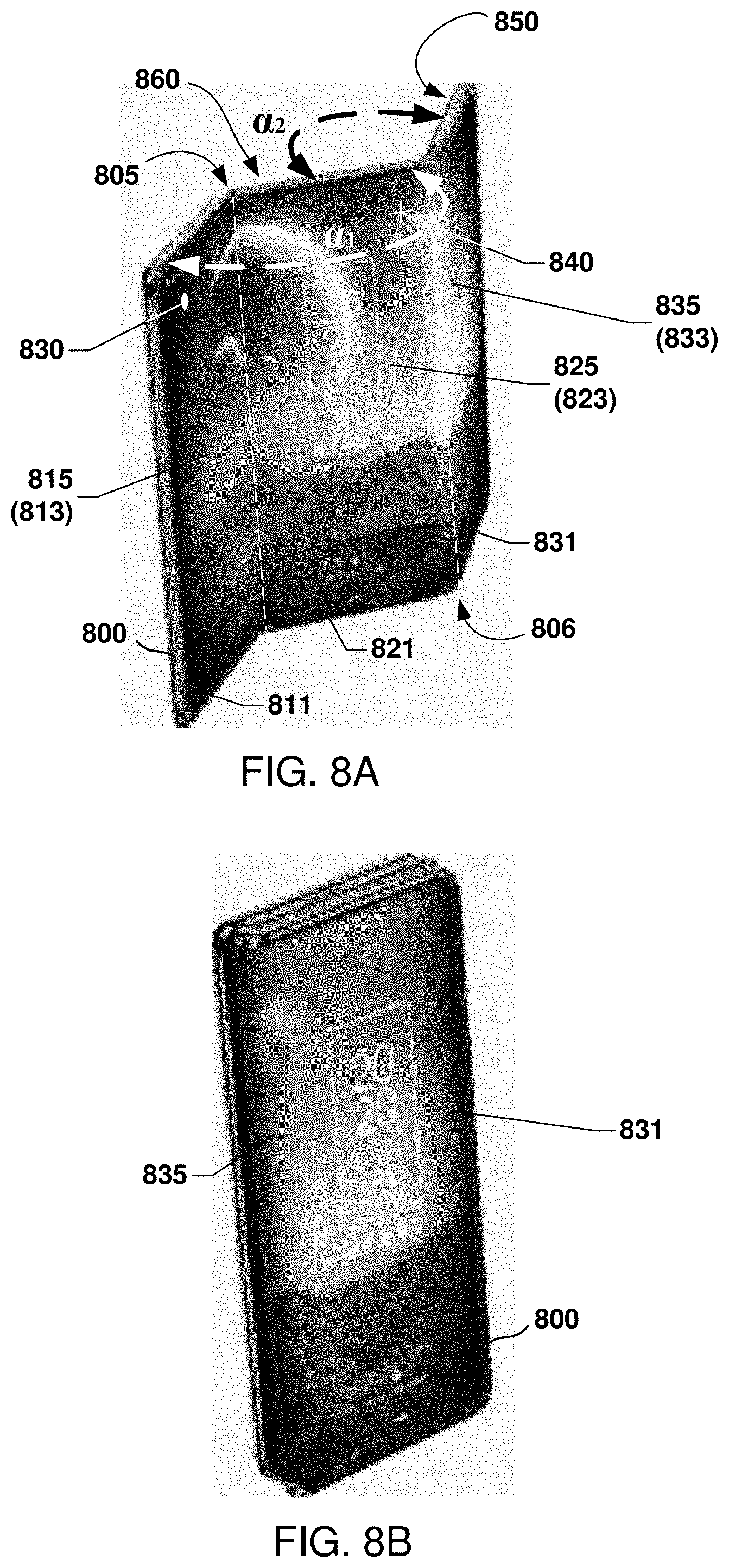 Patent US11775026 Figure 8 – Mobile device fold detection