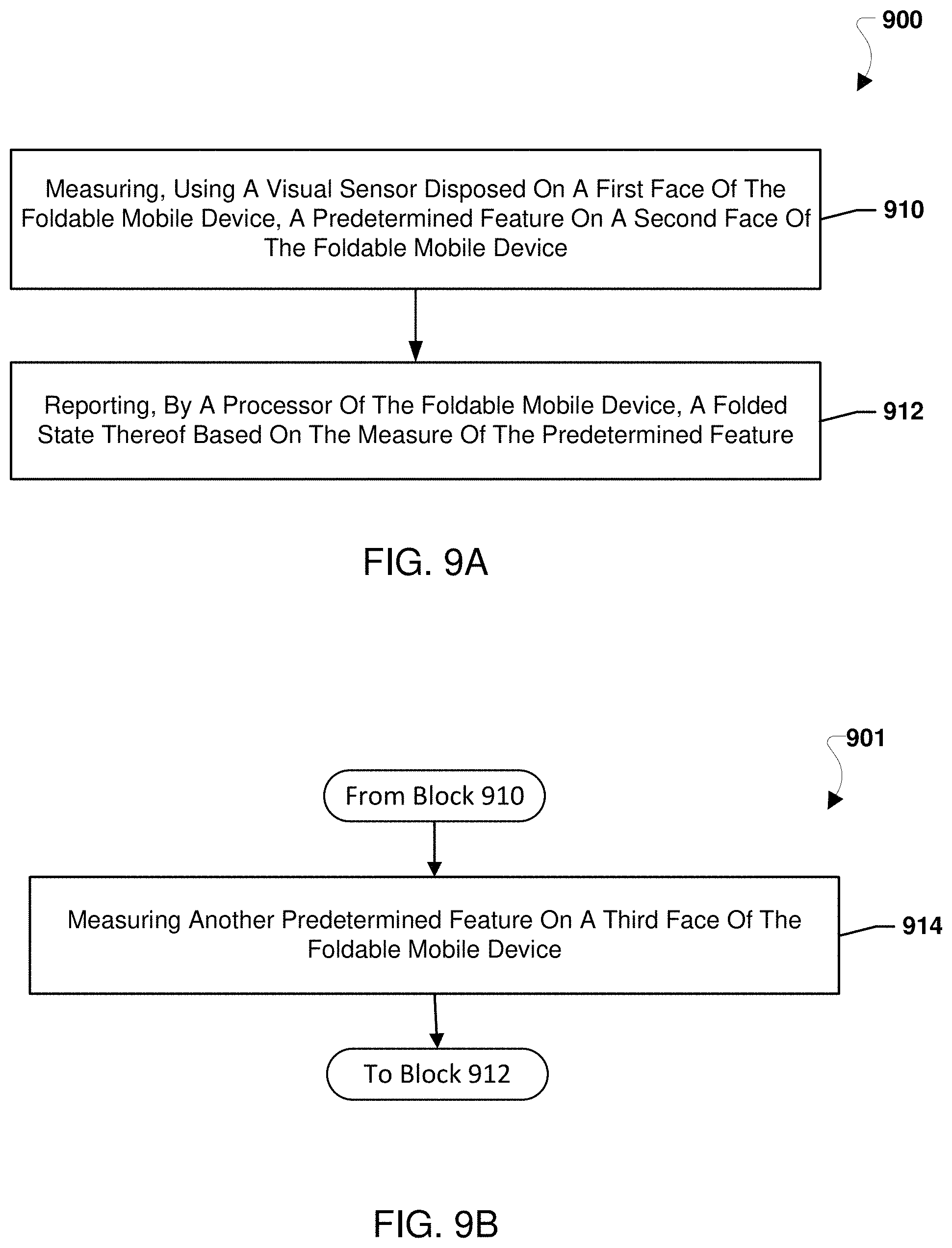 Patent US11775026 Figure 9 – Mobile device fold detection