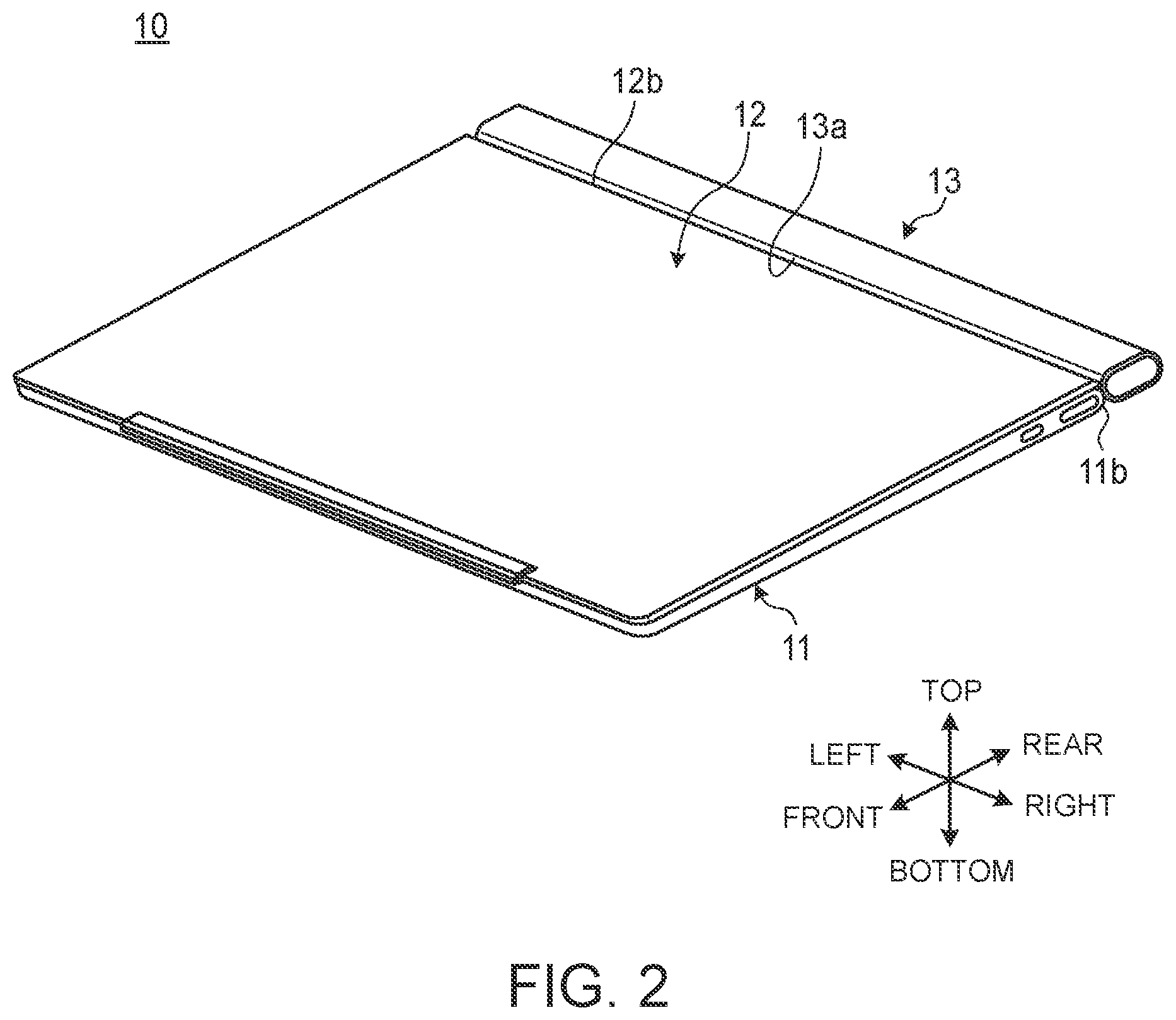 Patent US11775027 Figure 2 – Electronic apparatus