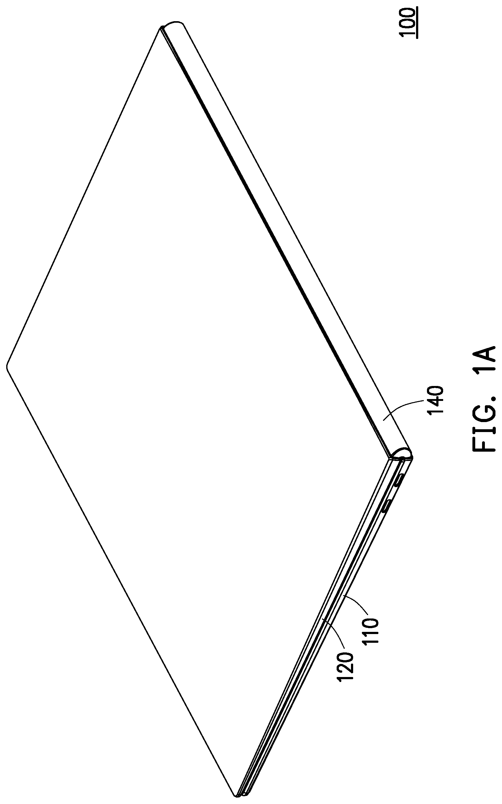 Patent US11775028 — Foldable electronic device — Figure 1