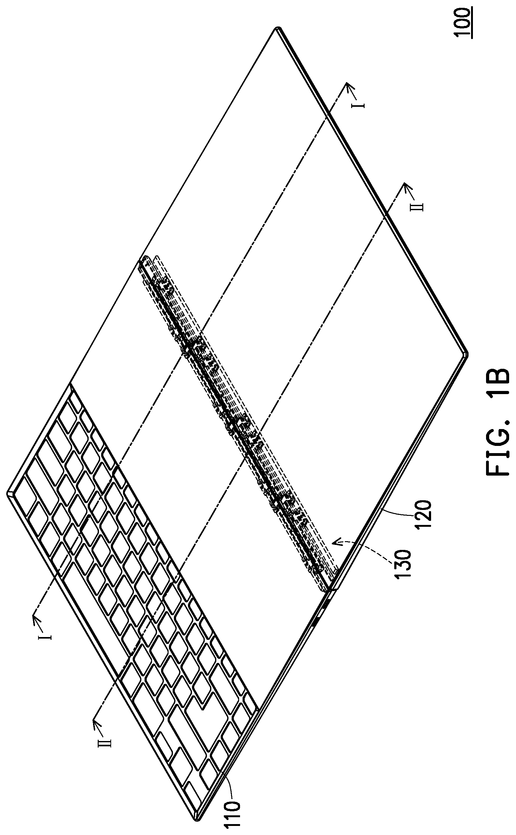 Patent US11775028 Figure 2 – Foldable electronic device