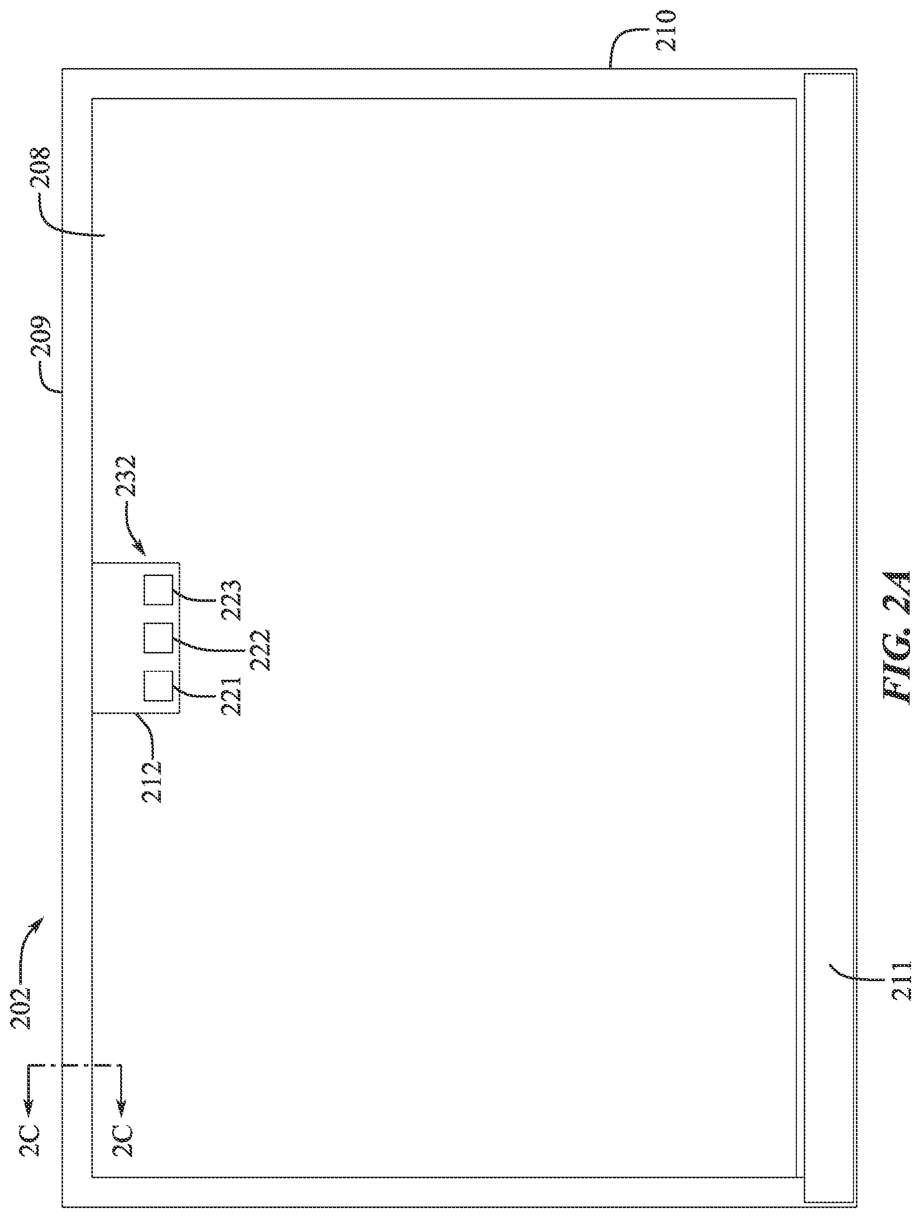 Patent US11775031 Figure 2 – Electronic device display