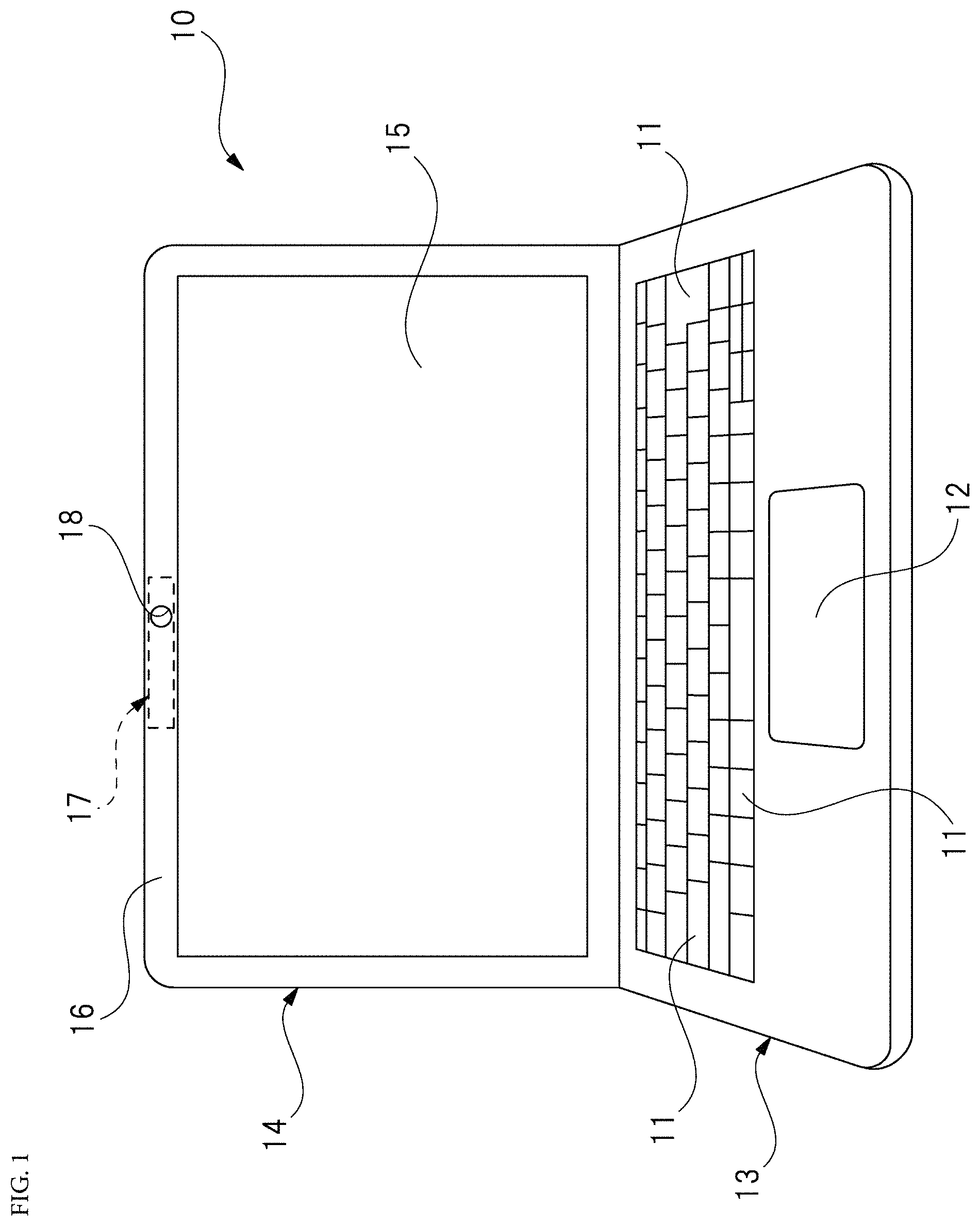 Patent US11775032 Figure 1 – Blade driving device