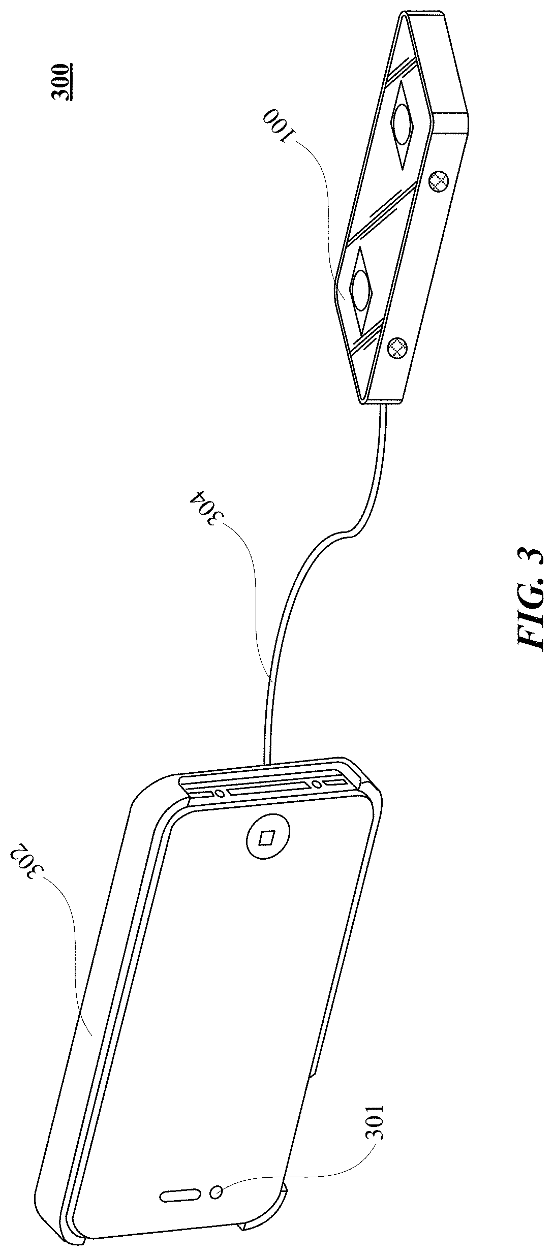 Patent US11775033 Figure 3 – Enhanced field of view to augment three-dimensional (3D) sensory space for free-space gesture interpretation