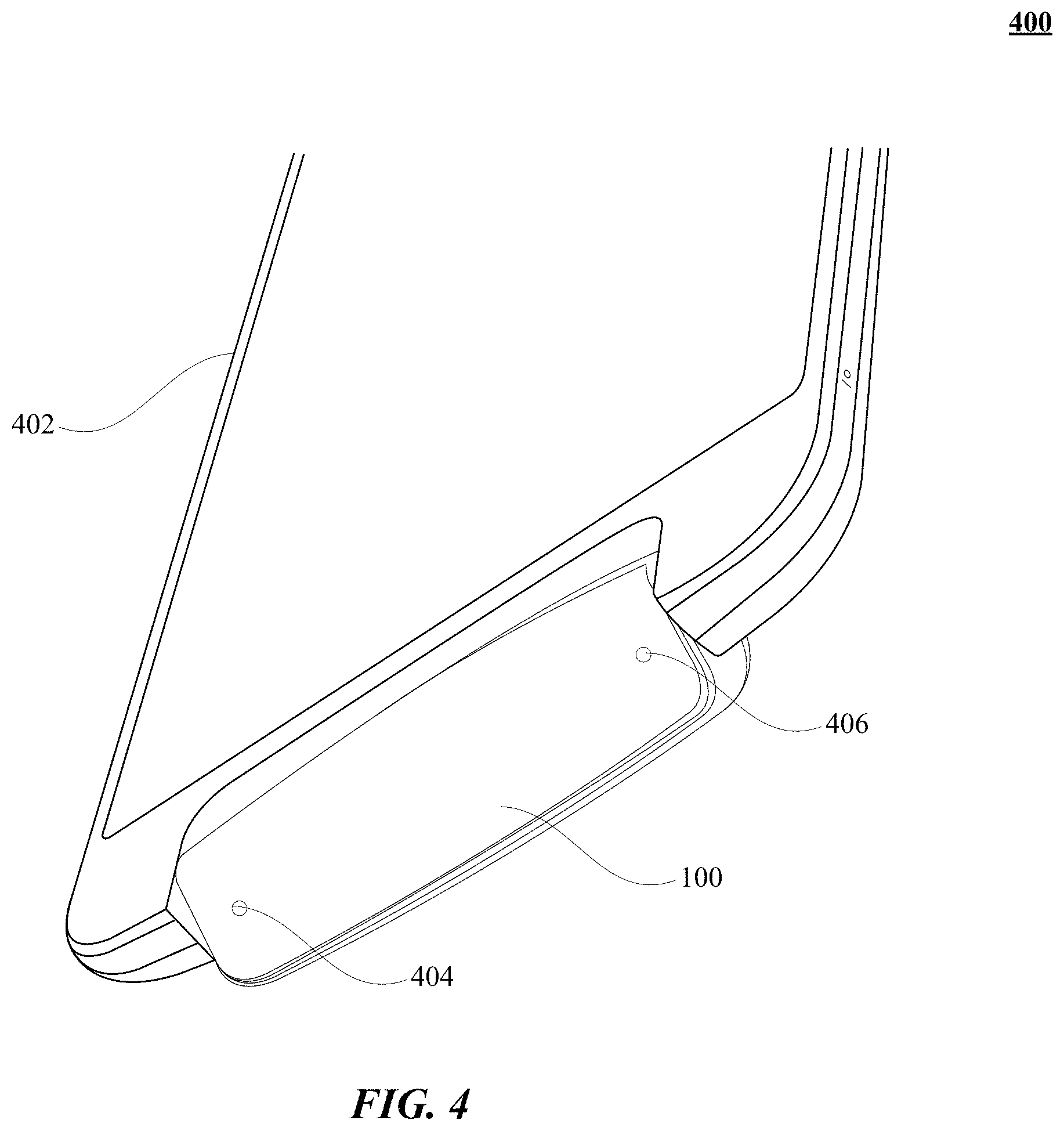 Patent US11775033 Figure 4 – Enhanced field of view to augment three-dimensional (3D) sensory space for free-space gesture interpretation