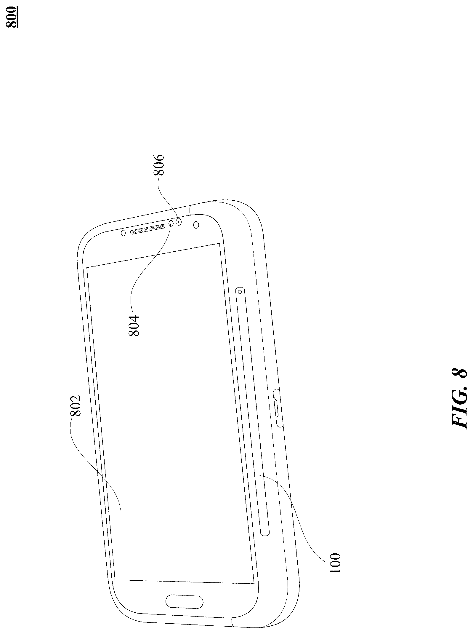 Patent US11775033 Figure 8 – Enhanced field of view to augment three-dimensional (3D) sensory space for free-space gesture interpretation