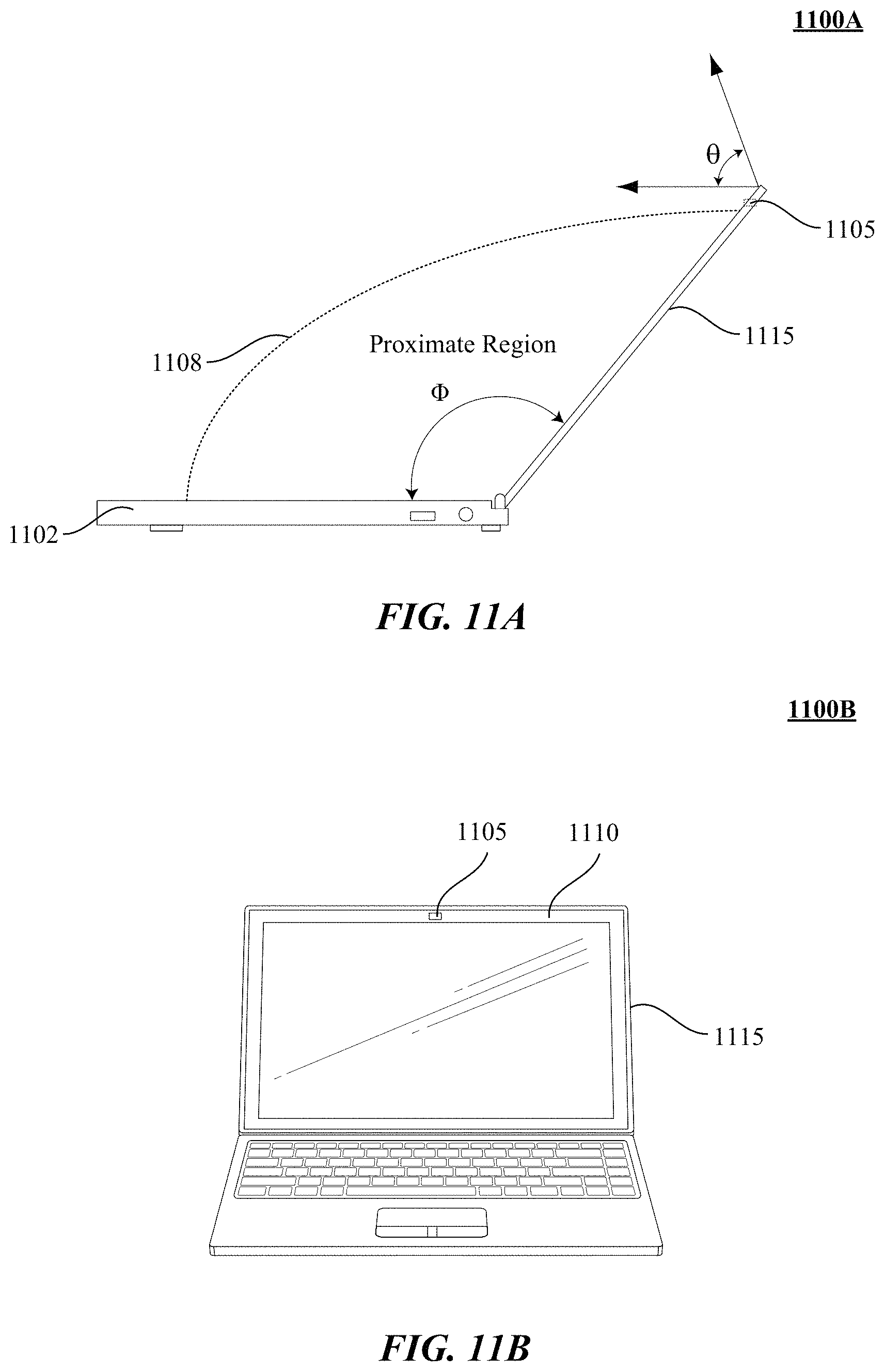 Patent US11775033 Figure 12 – Enhanced field of view to augment three-dimensional (3D) sensory space for free-space gesture interpretation