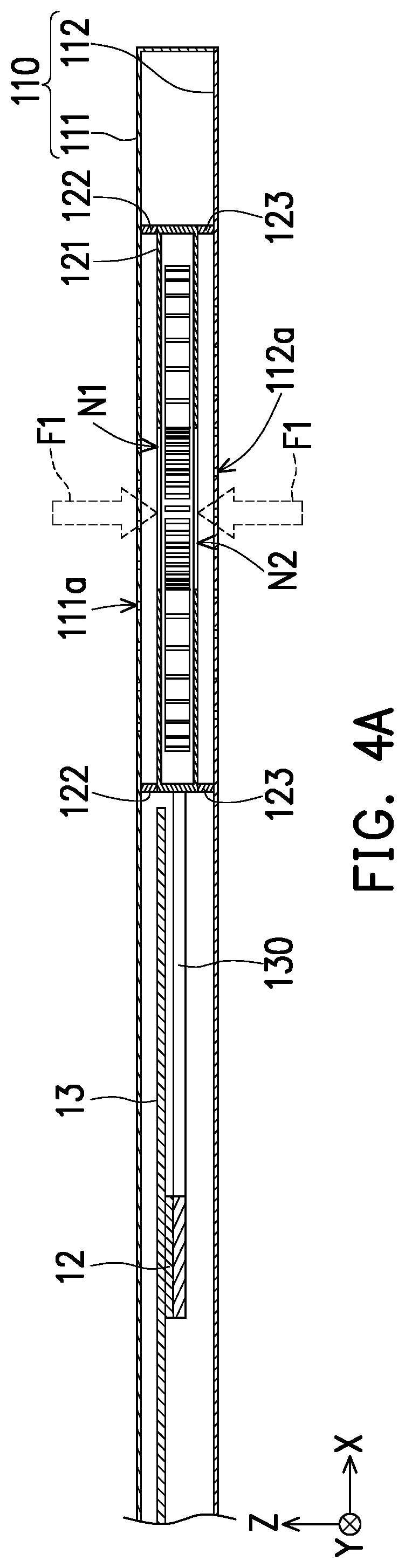 Patent US11775034 Figure 4 – Heat dissipation system of portable electronic device