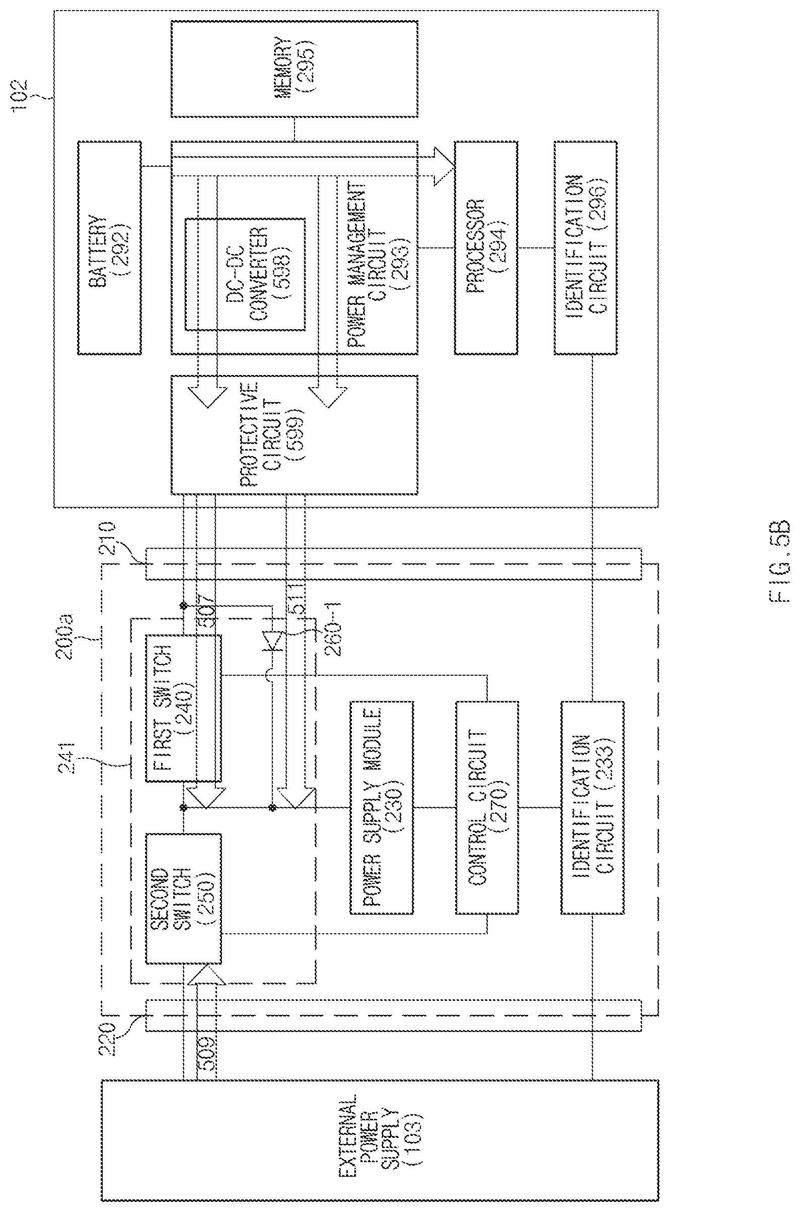 Patent US11775040 Figure 10 – Electronic device and method for receiving power from external electronic device