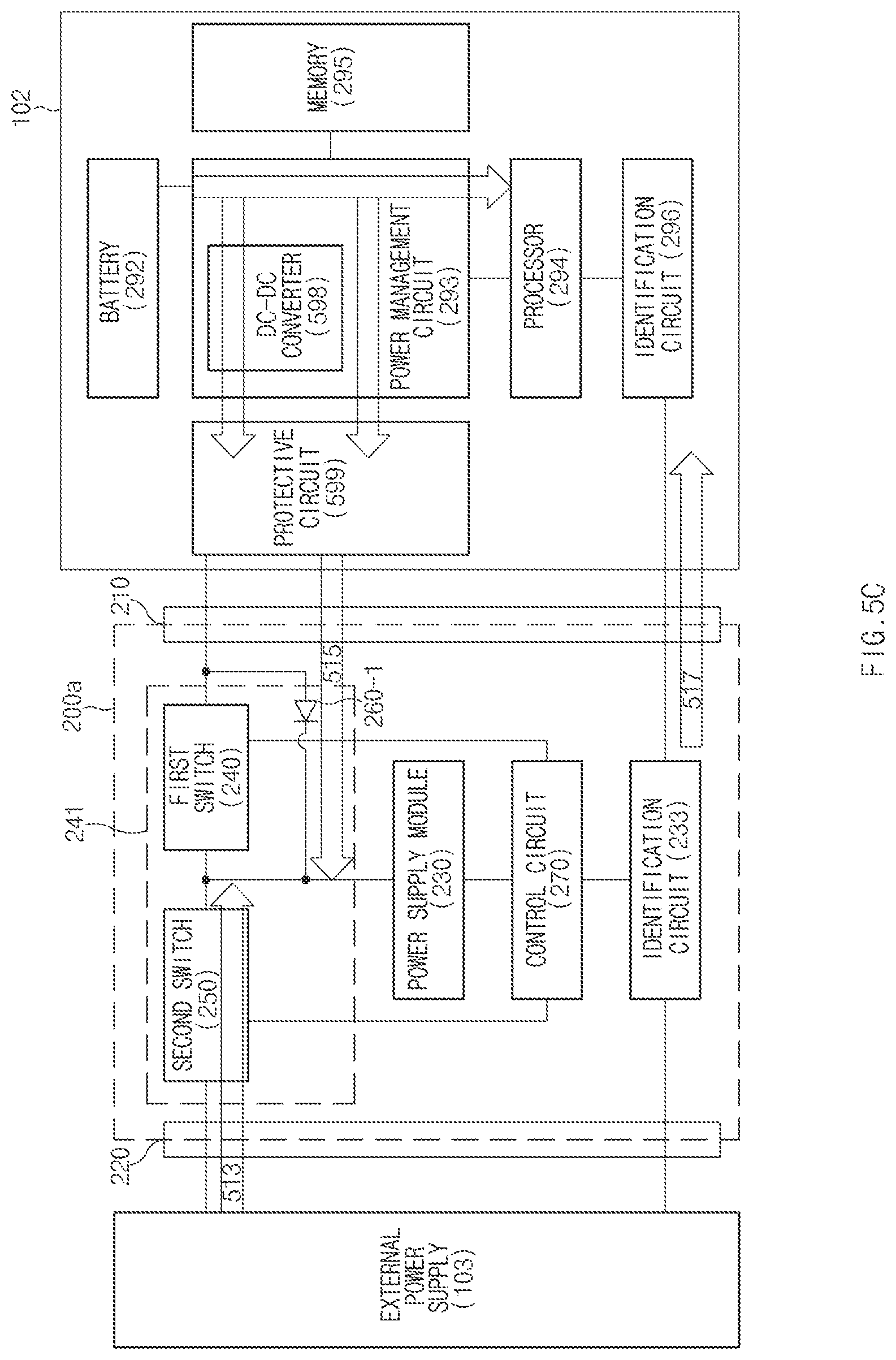 Patent US11775040 Figure 11 – Electronic device and method for receiving power from external electronic device