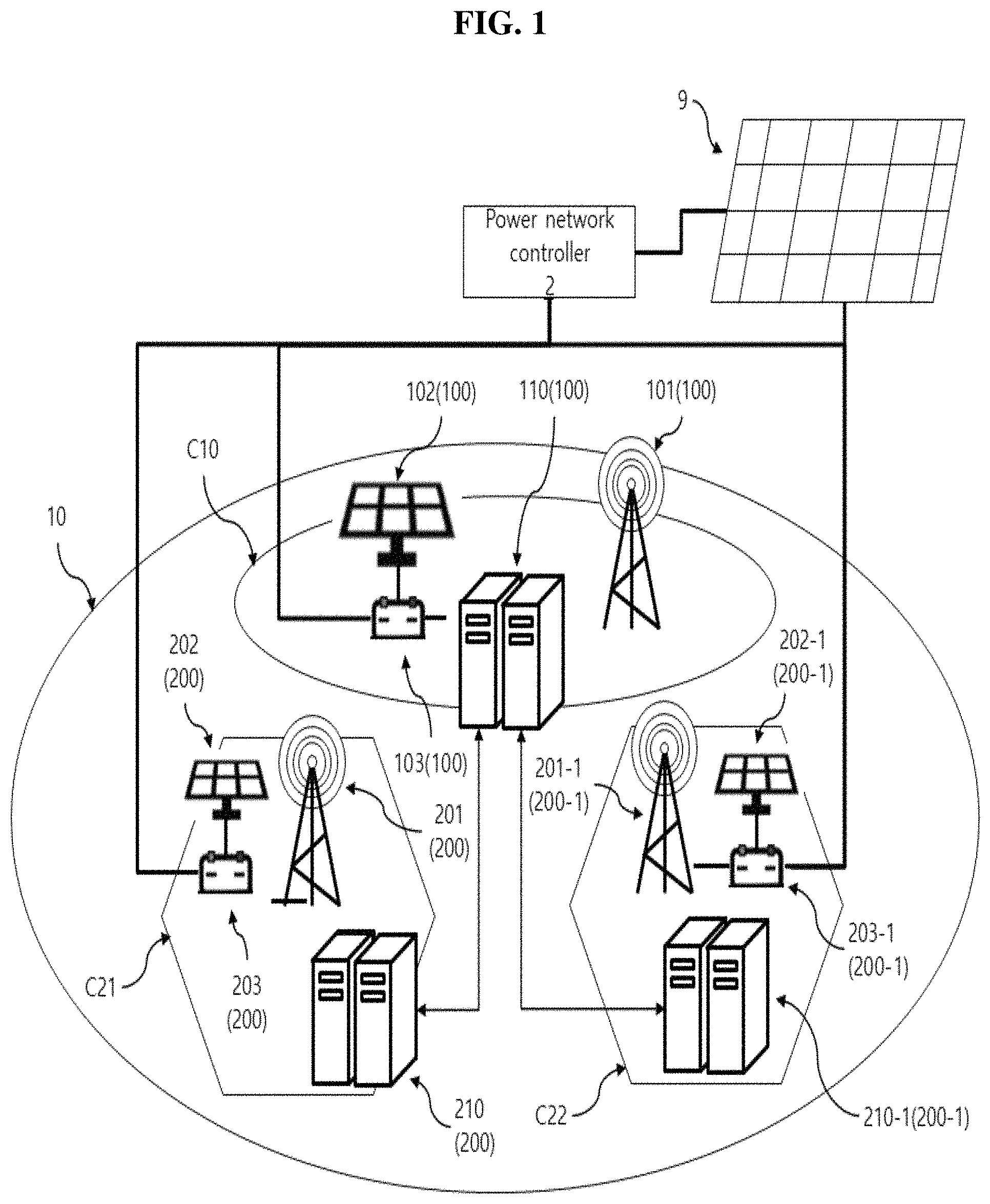 Patent US11775042 Figure 1 – Method, apparatus and system for managing energy in self-powered network