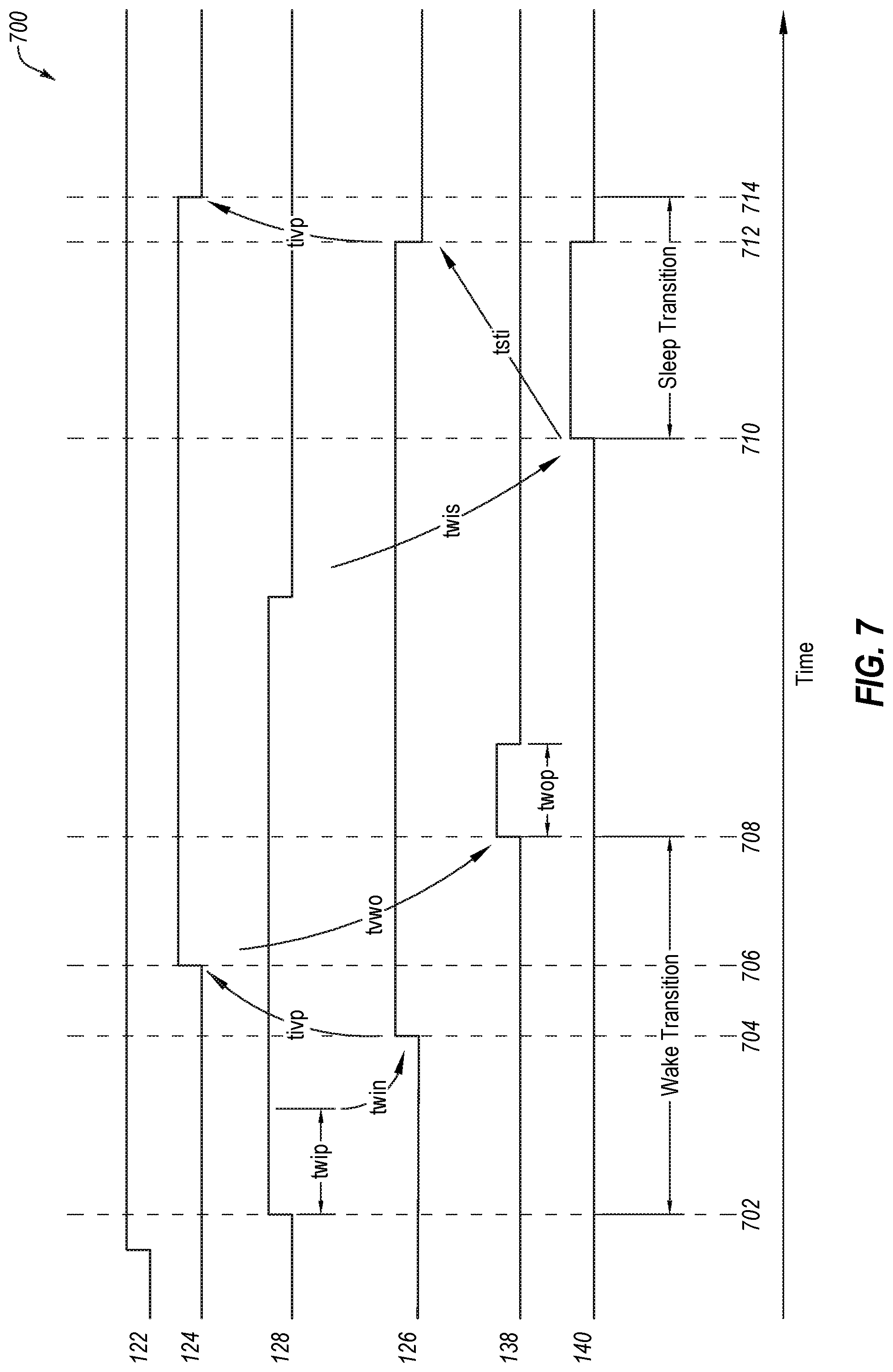 Patent US11775045 Figure 7 – Managing power at a station via a physical layer device and related systems, methods and devices