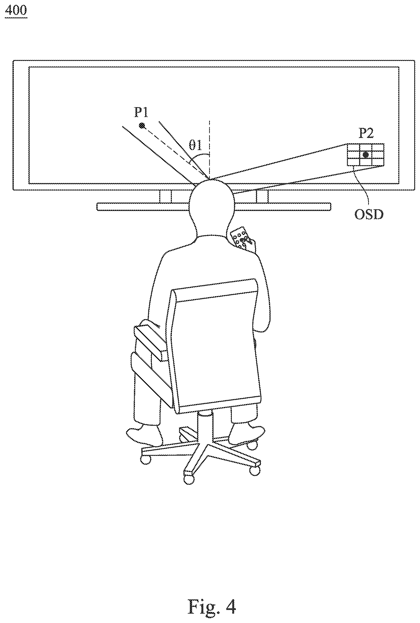 Patent US11775063 Figure 4 – Display device and display method