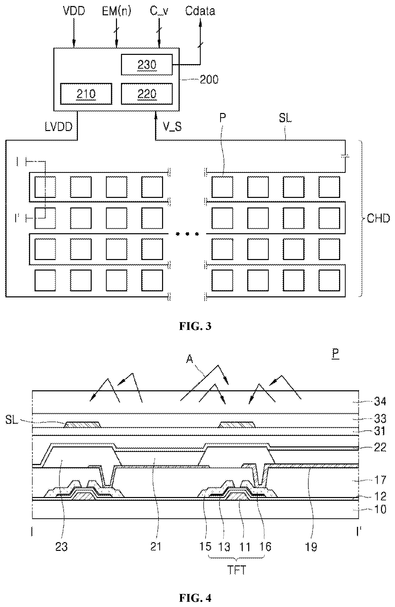 Patent US11775067 Figure 3 – Image display device and bio-signal detecting method using the same