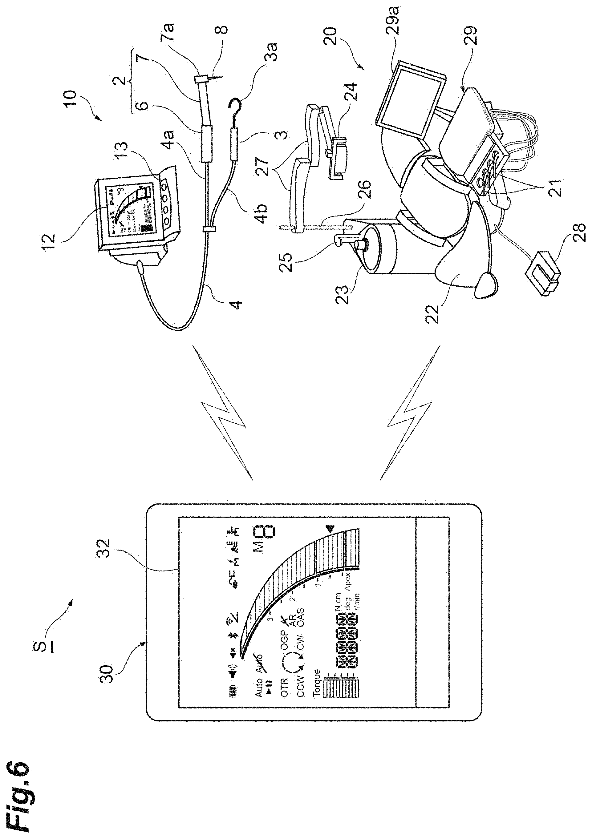 Patent US11775069 Figure 6 – Remote control device for medical system