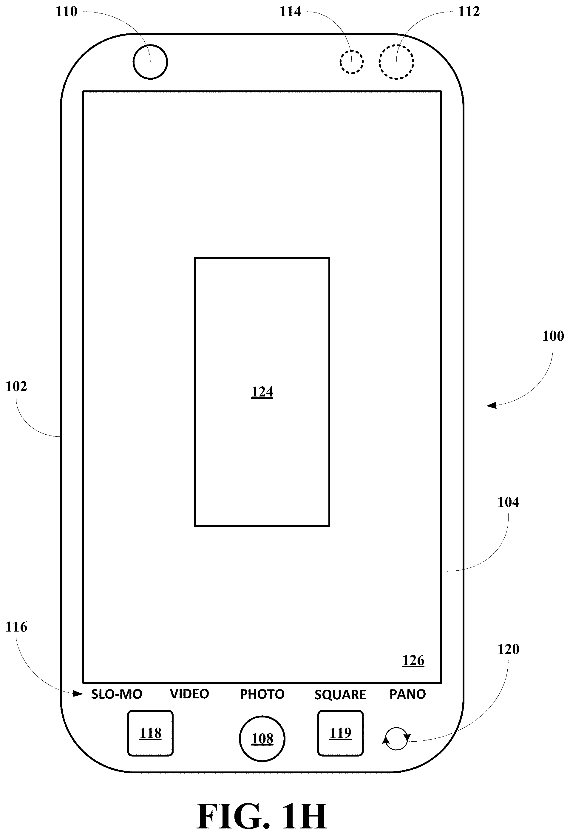 Patent US11775074 Figure 8 – Apparatuses, systems, and/or interfaces for embedding selfies into or onto images captured by mobile or wearable devices and method for implementing same
