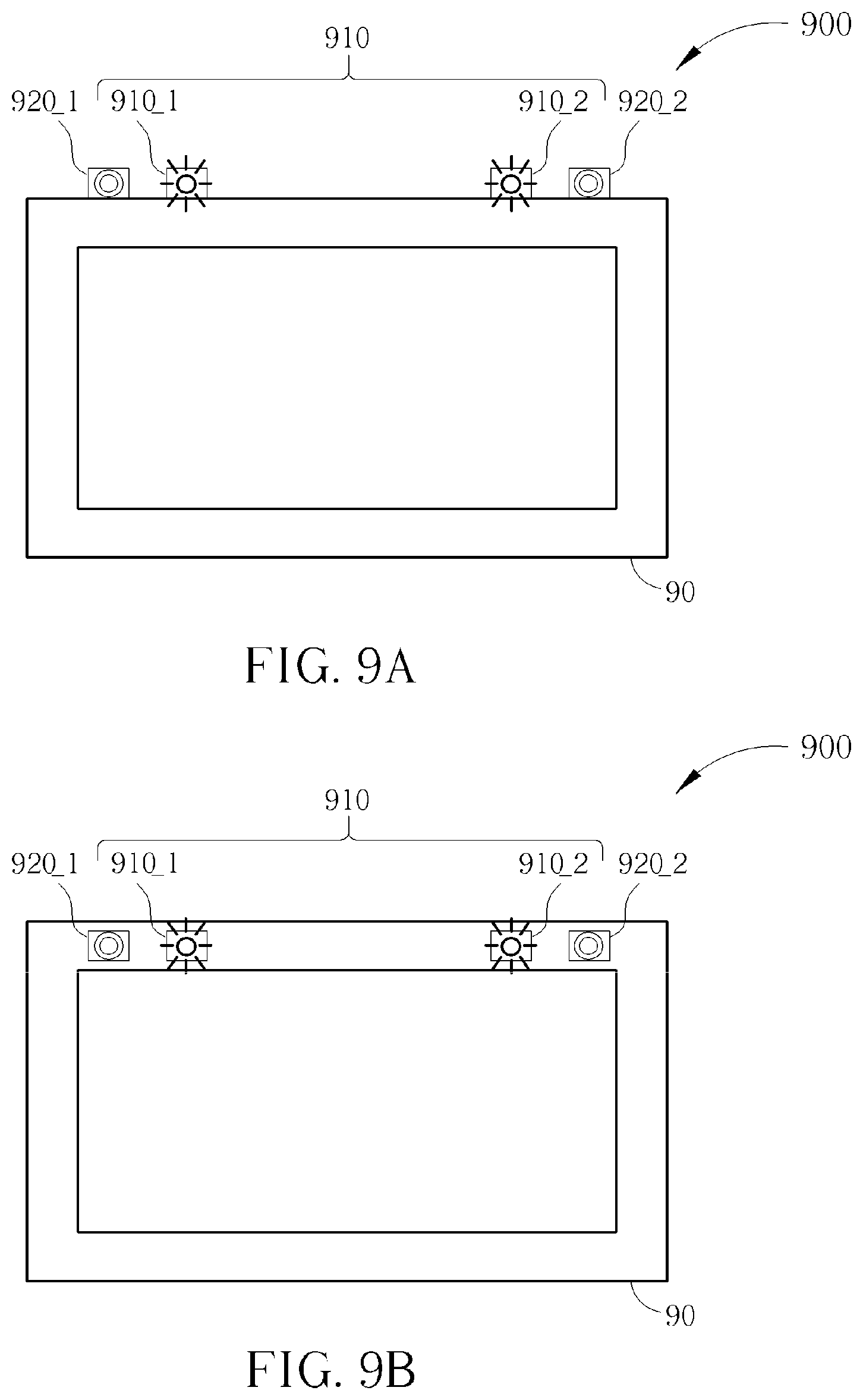Patent US11775076 Figure 9 – Motion detecting system having multiple sensors