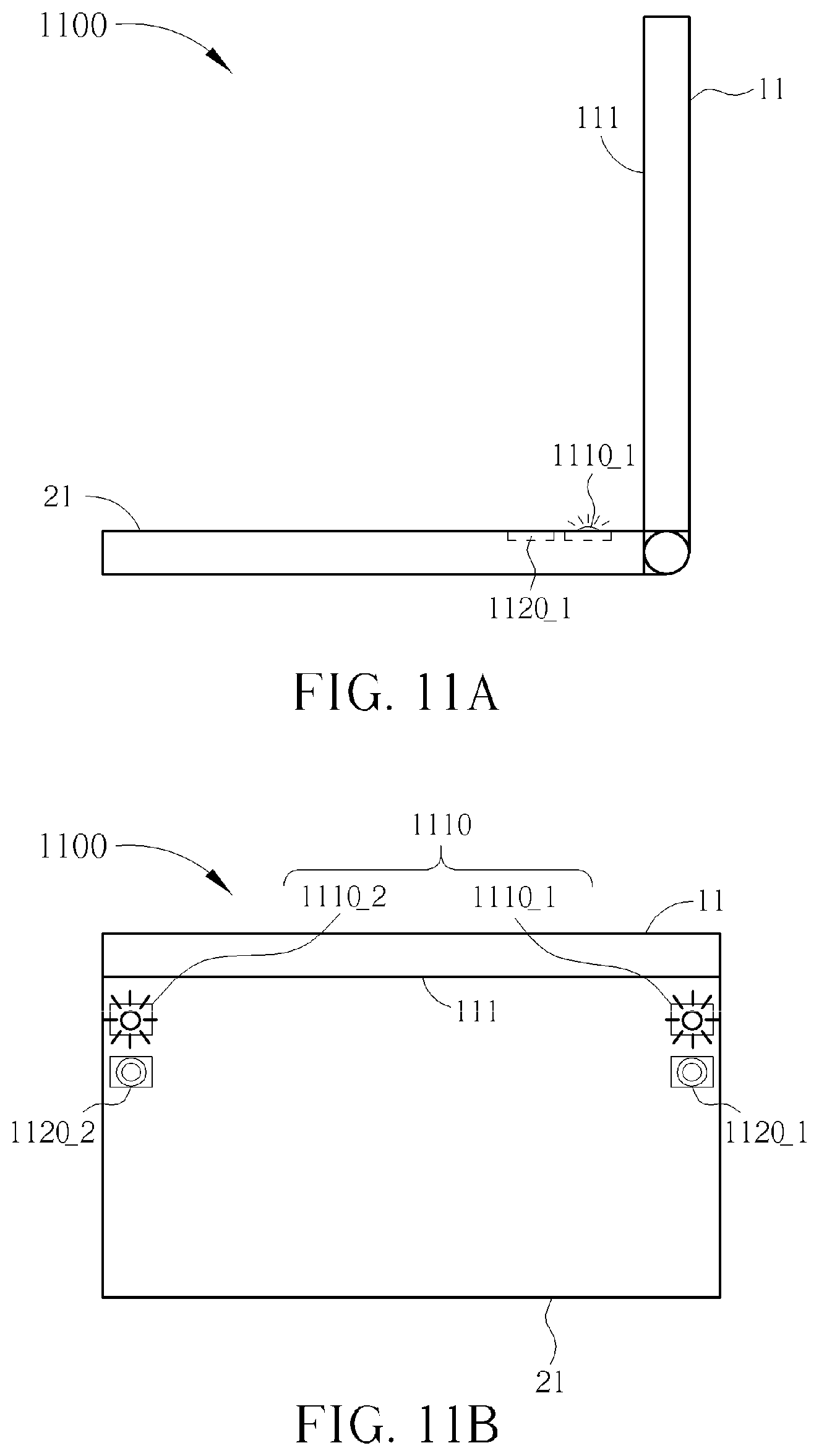 Patent US11775076 Figure 11 – Motion detecting system having multiple sensors
