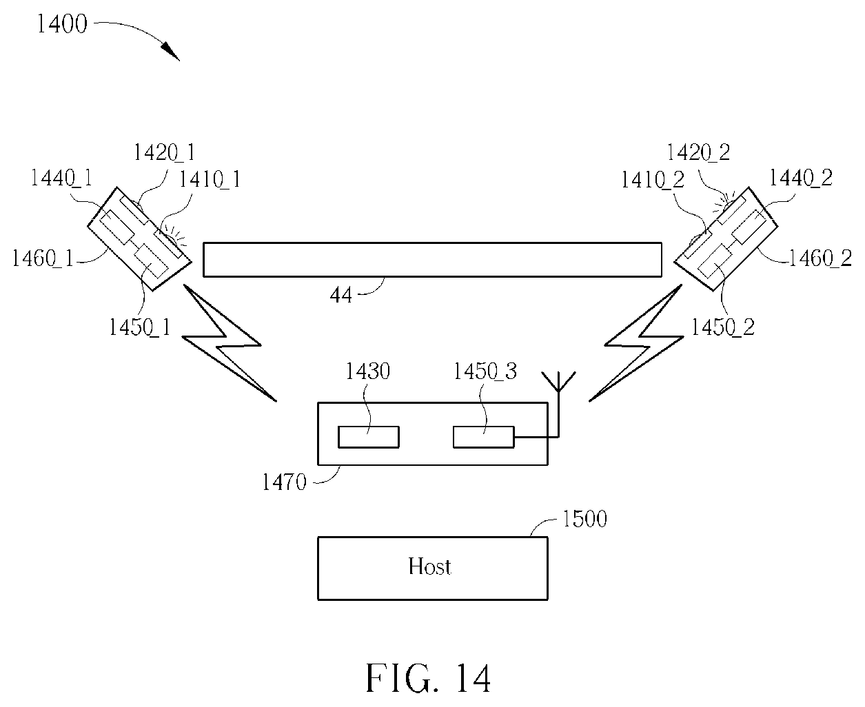 Patent US11775076 Figure 15 – Motion detecting system having multiple sensors
