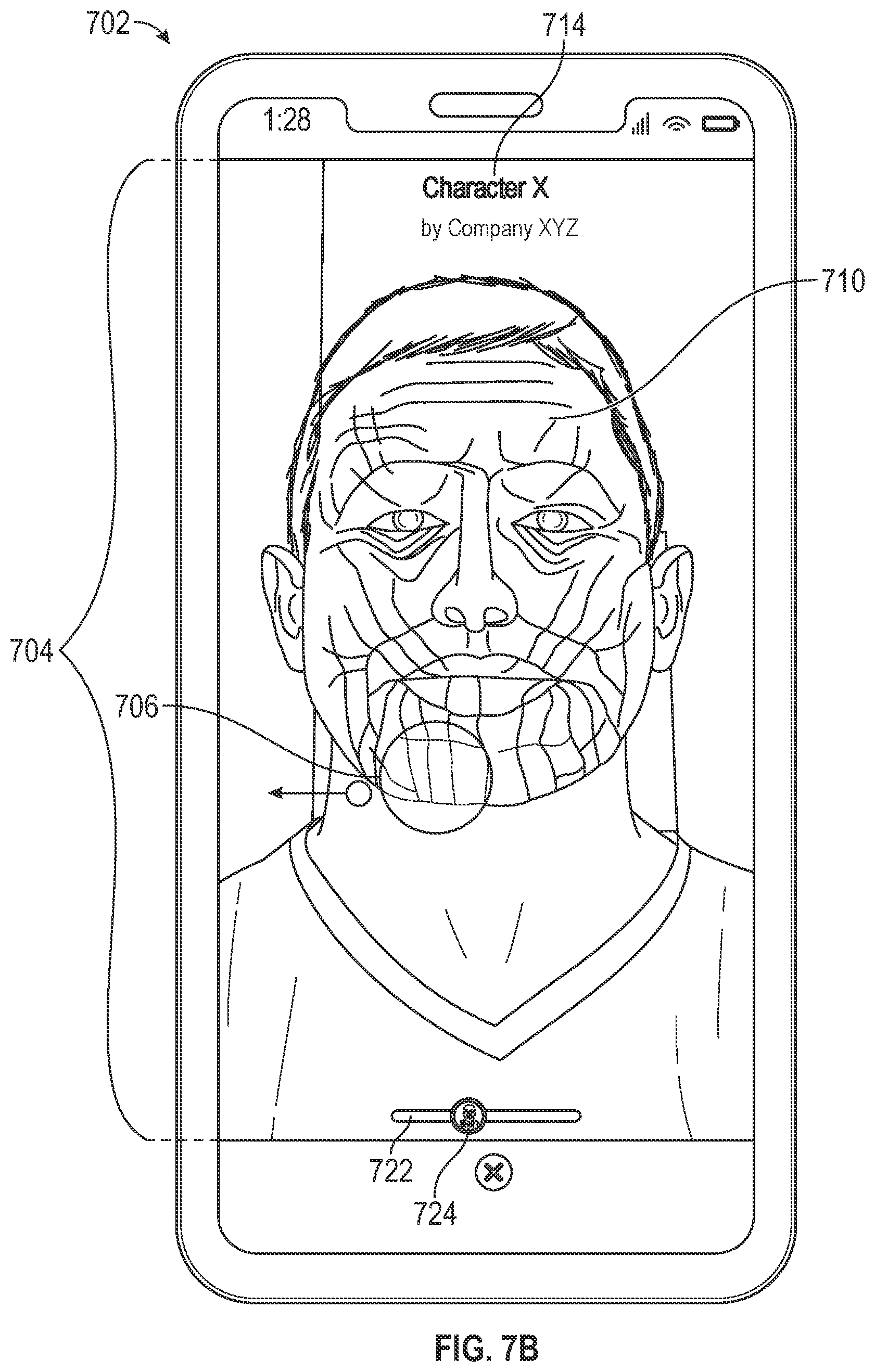 Patent US11775079 Figure 8 – Navigating through augmented reality content