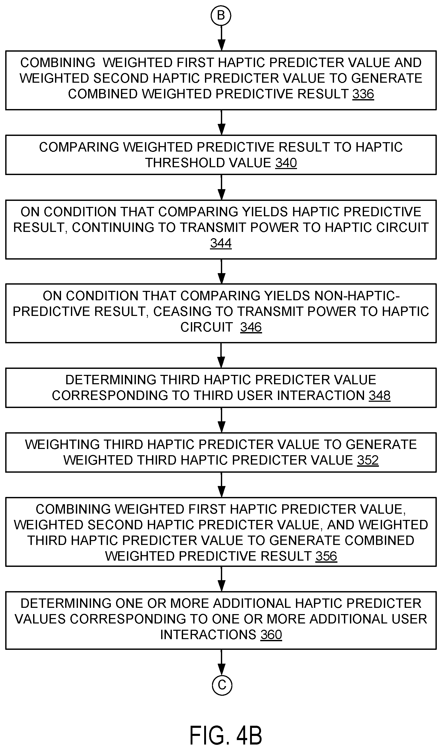Patent US11775084 Figure 7 – Stylus haptic component arming and power consumption