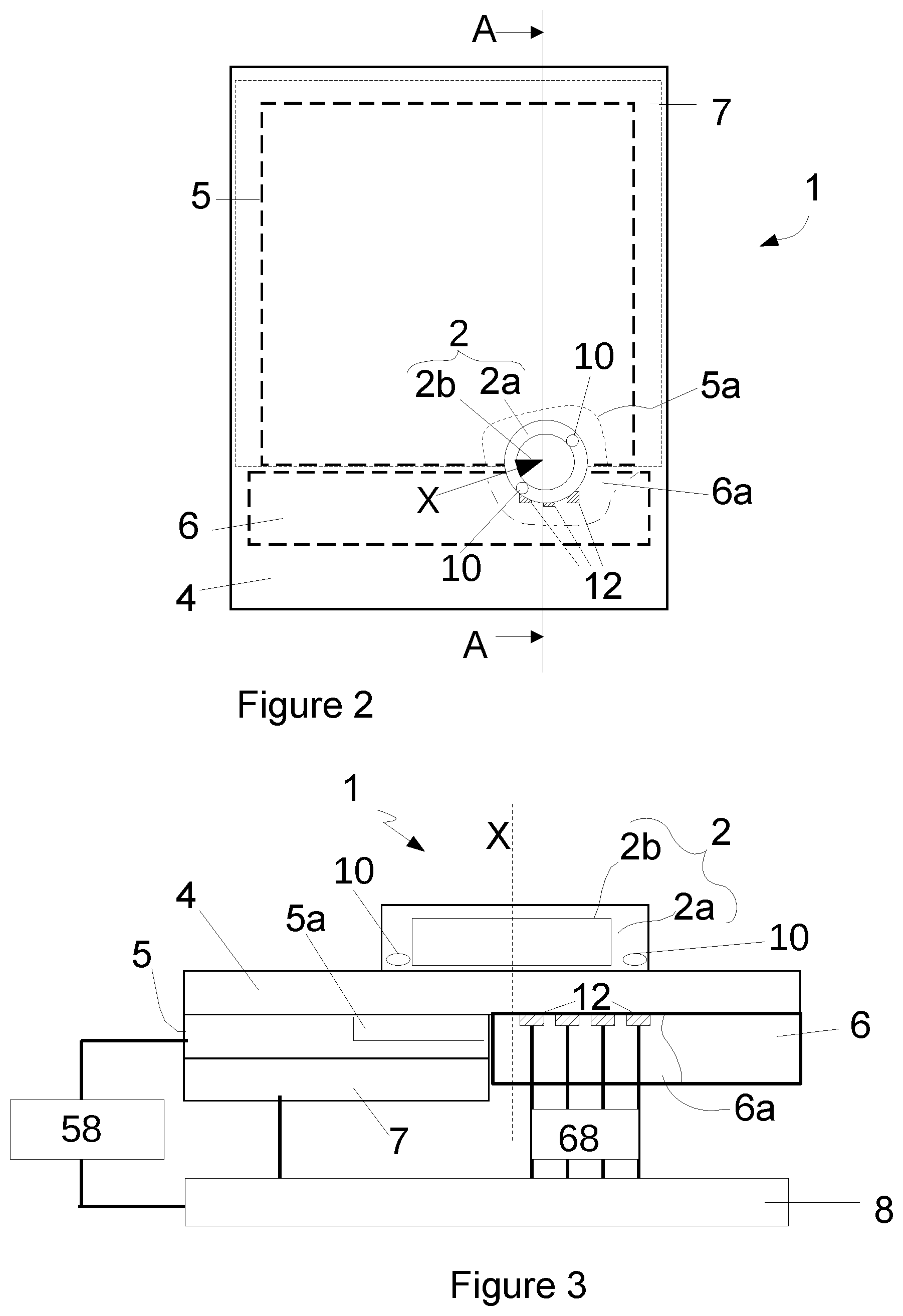 Patent US11775088 Figure 2 – Interface for controlling at least one function of a unit of a motor vehicle