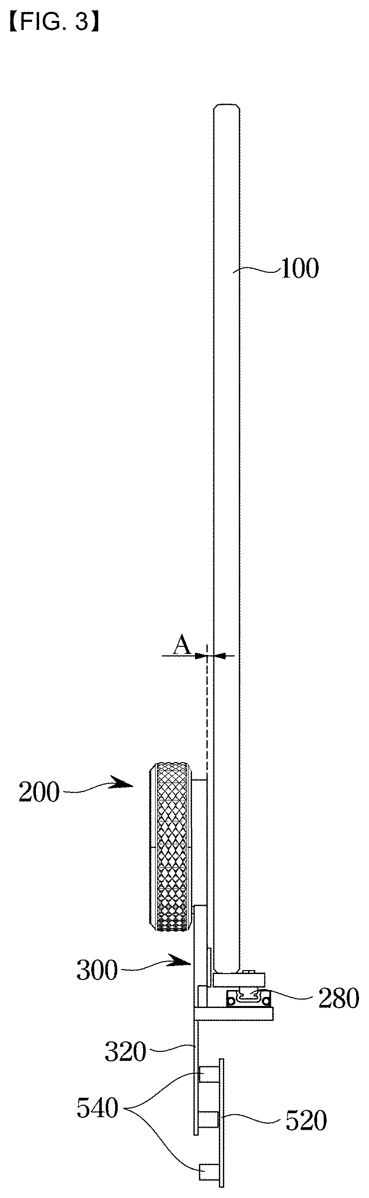 Patent US11775089 Figure 3 – User interface device
