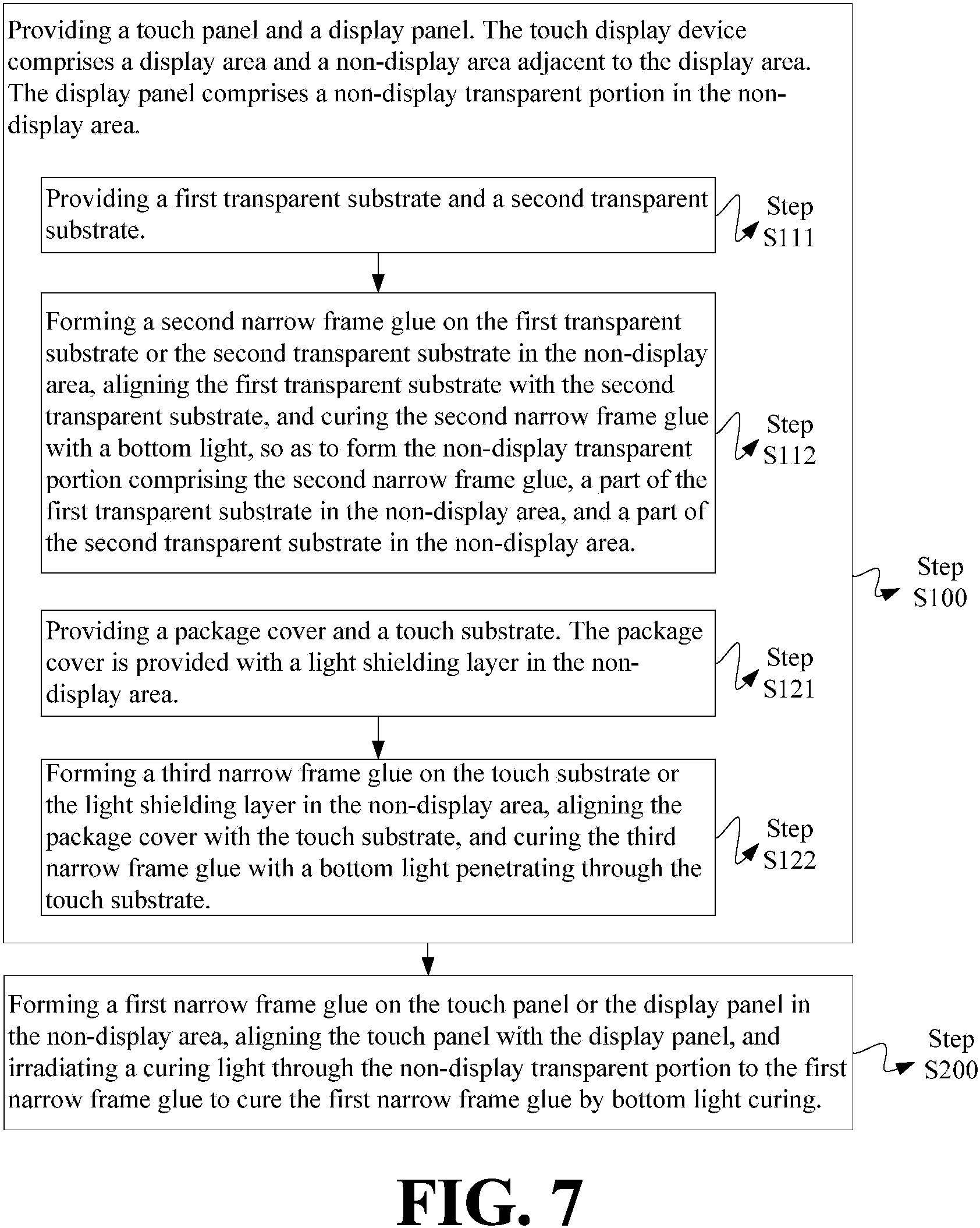 Patent US11775093 Figure 5 – Touch display device