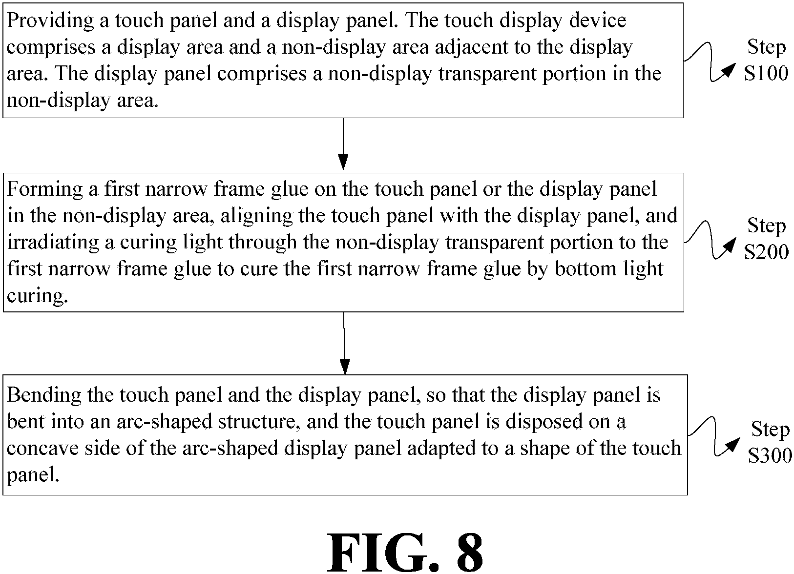 Patent US11775093 Figure 6 – Touch display device