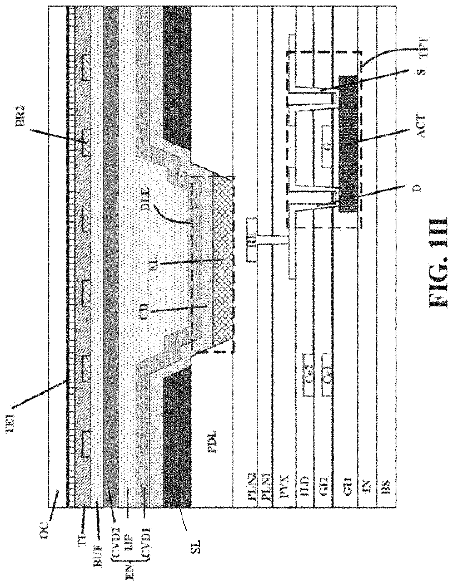 Patent US11775094 Figure 8 – Display panel, display apparatus, and method of fabricating display panel