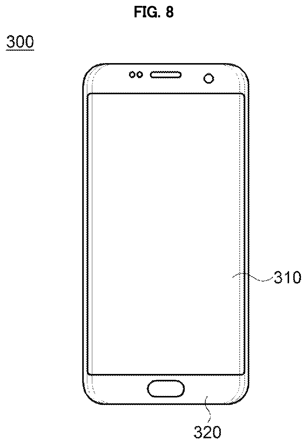 Patent US11775096 Figure 8 – Electrode structure combined with antenna and display device including the same