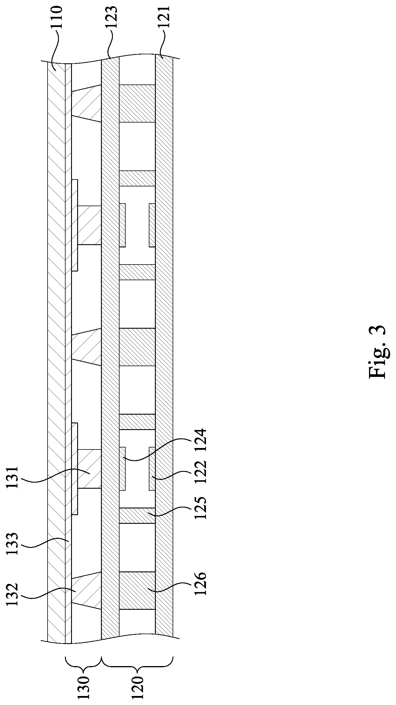 Patent US11775097 Figure 3 – Flexible display input device