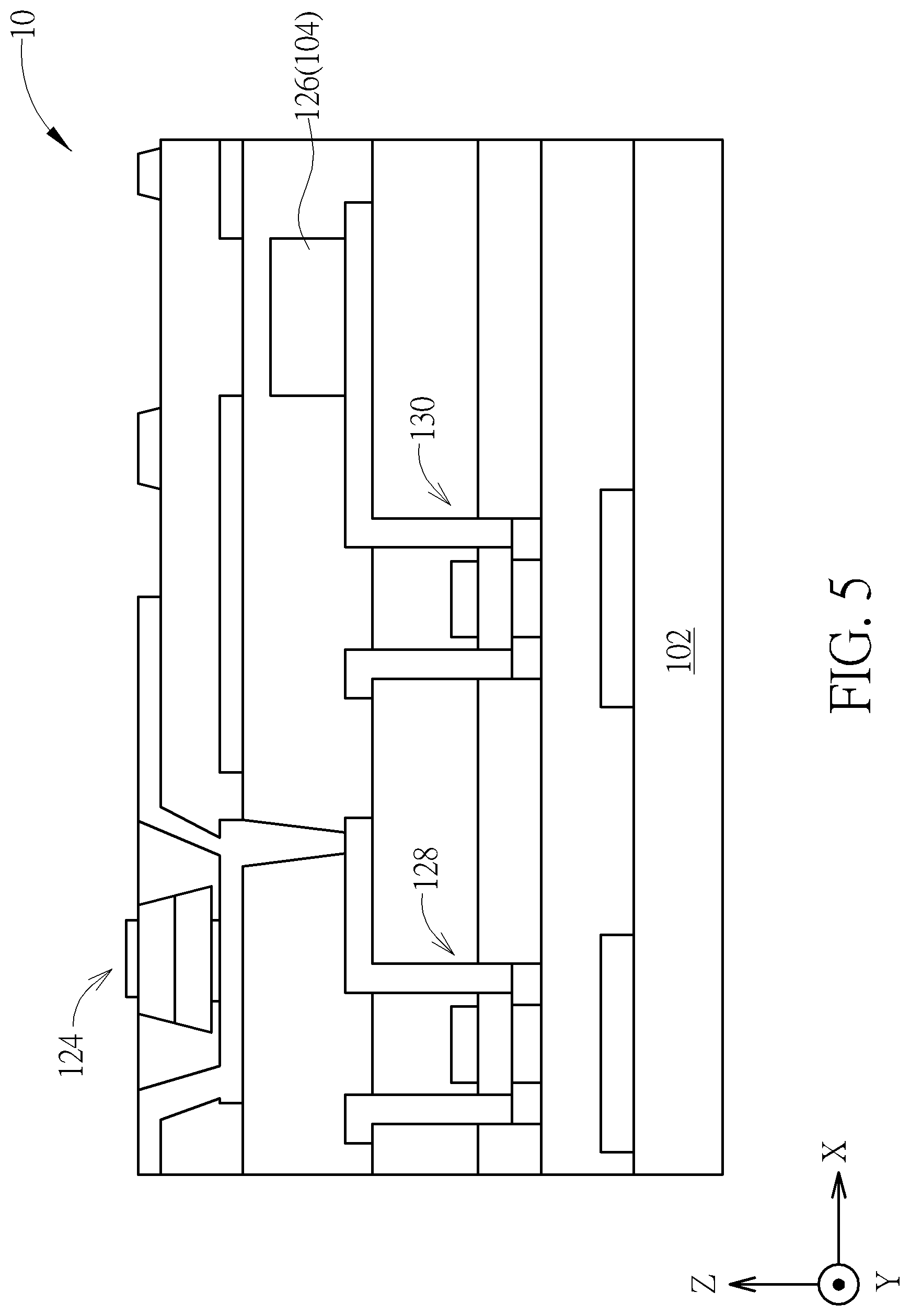 Patent US11775098 Figure 5 – Flexible electronic device