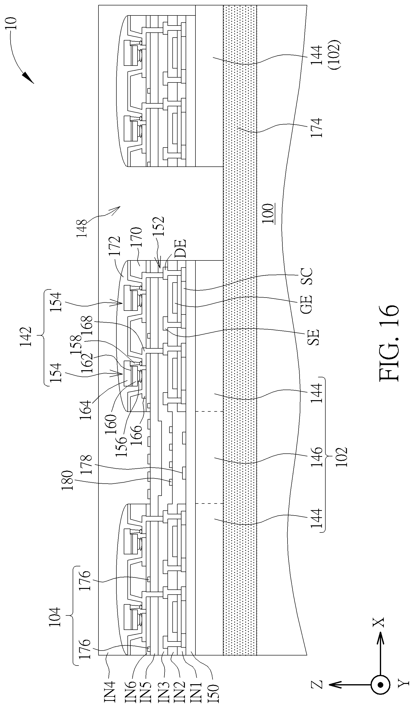 Patent US11775098 Figure 16 – Flexible electronic device