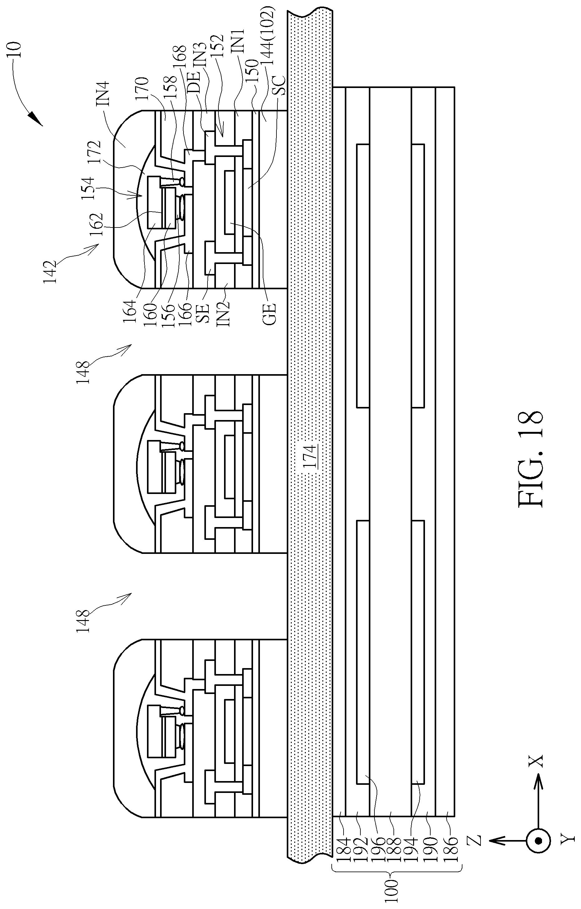 Patent US11775098 Figure 18 – Flexible electronic device