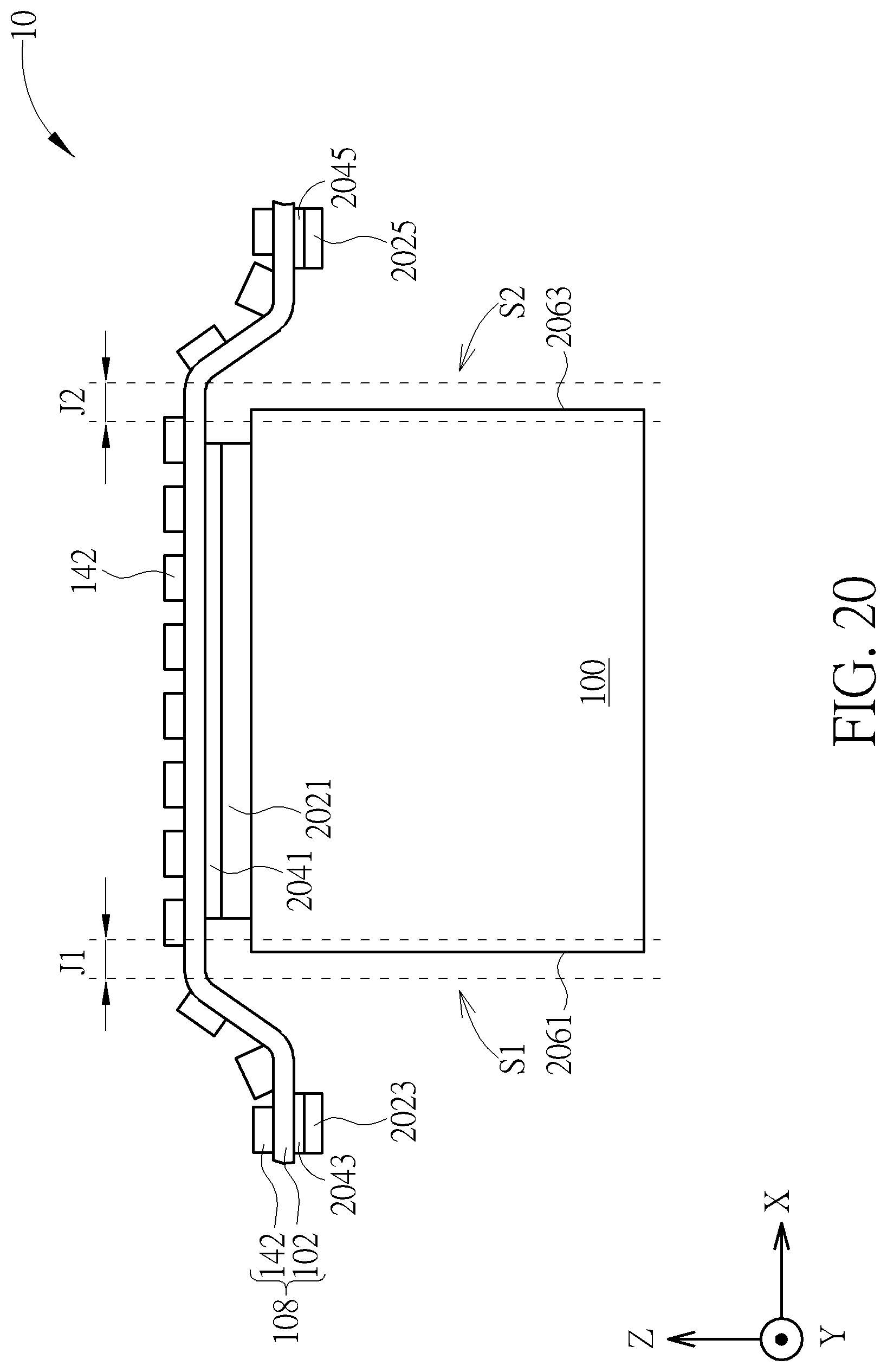 Patent US11775098 Figure 20 – Flexible electronic device