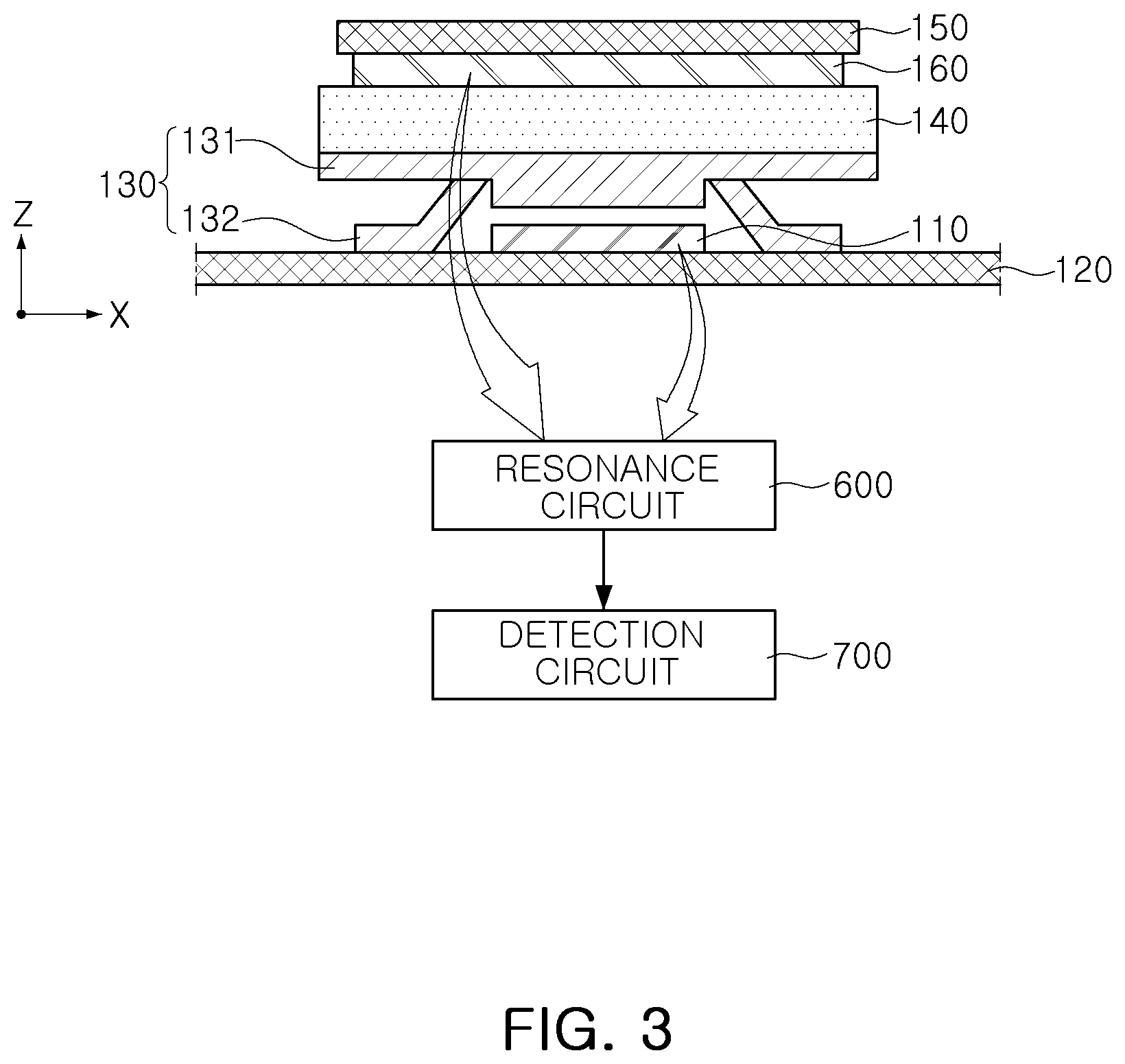 Patent US11775099 Figure 4 – Touch sensing module and electronic device including the same