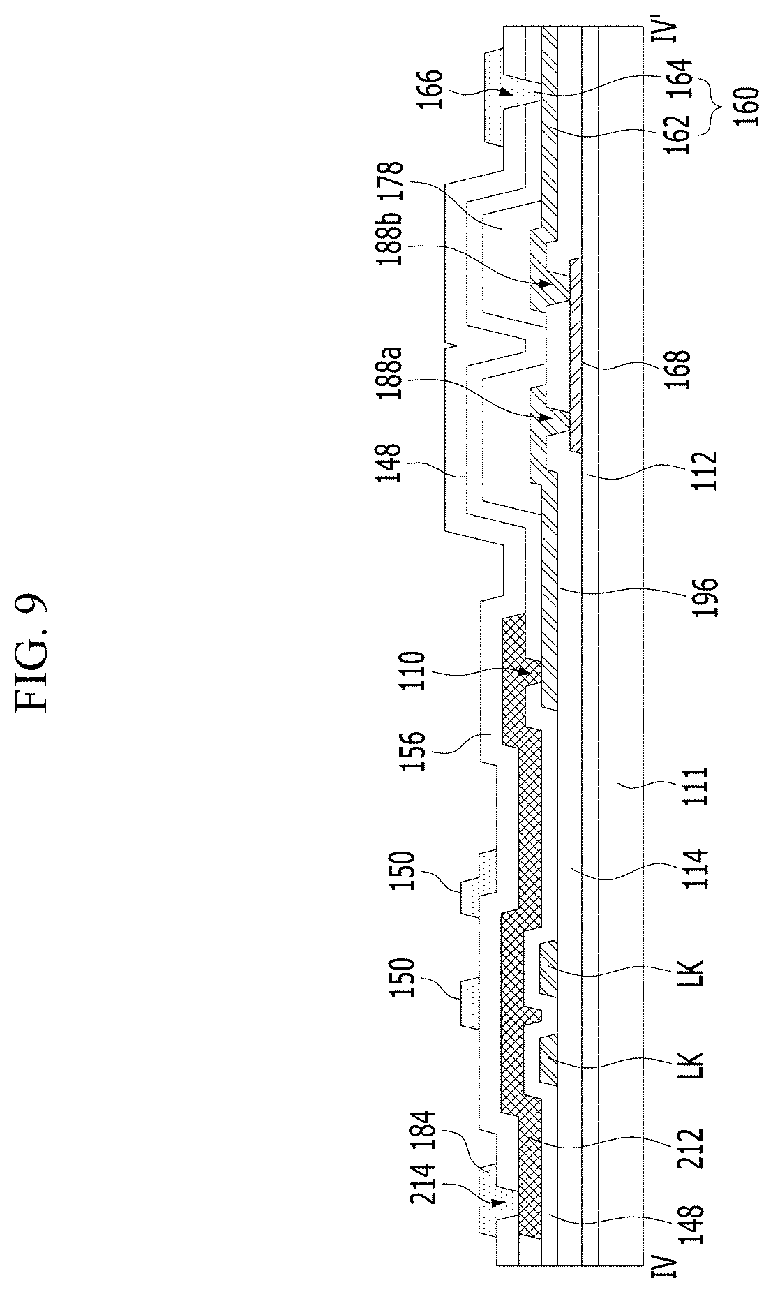 Patent US11775106 Figure 8 – Touch display device