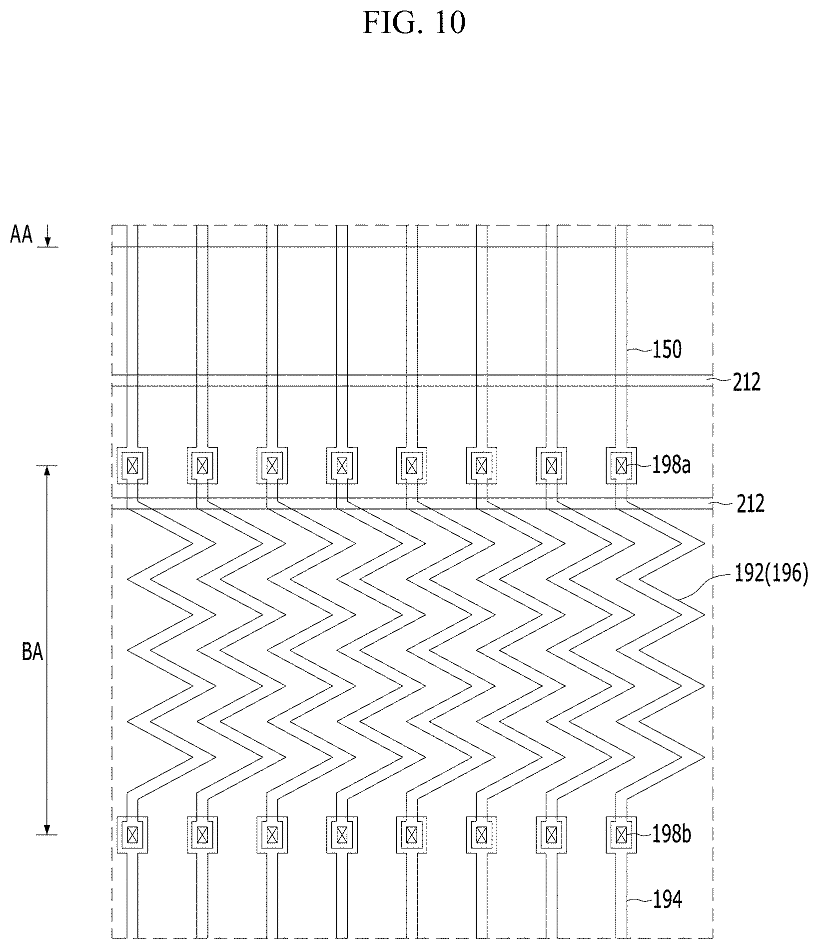 Patent US11775106 Figure 9 – Touch display device