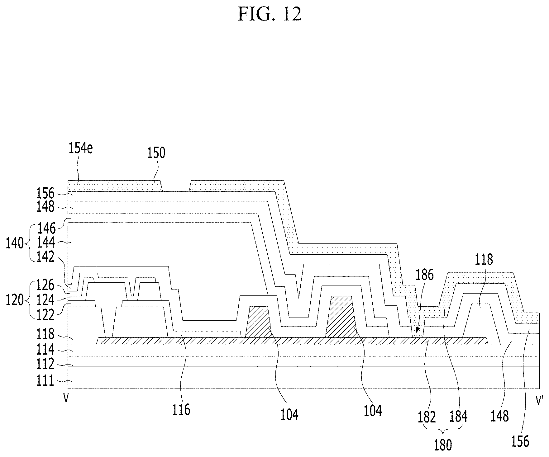 Patent US11775106 Figure 11 – Touch display device