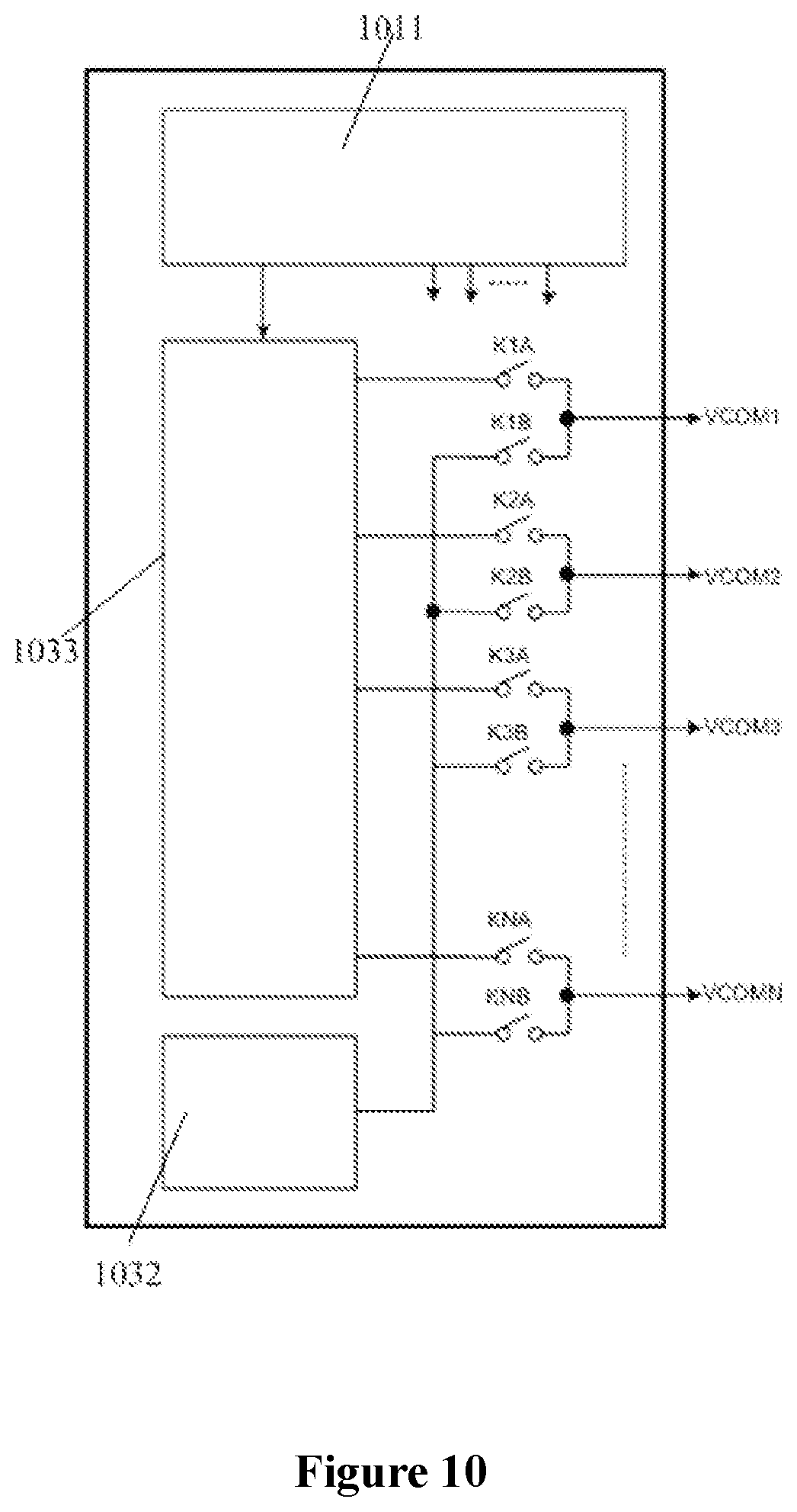 Patent US11775108 Figure 8 – Touch display apparatus, driving circuit, and driving method