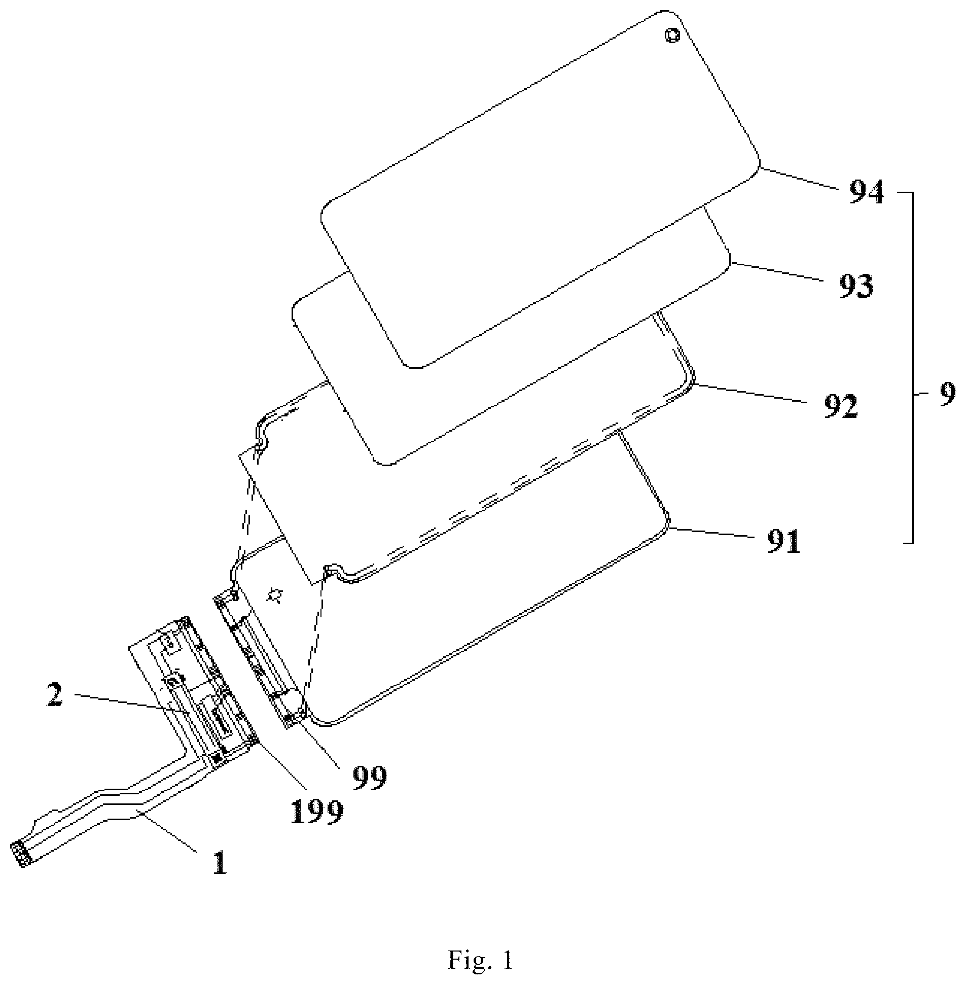 Patent US11775110 — Display apparatus — Figure 1