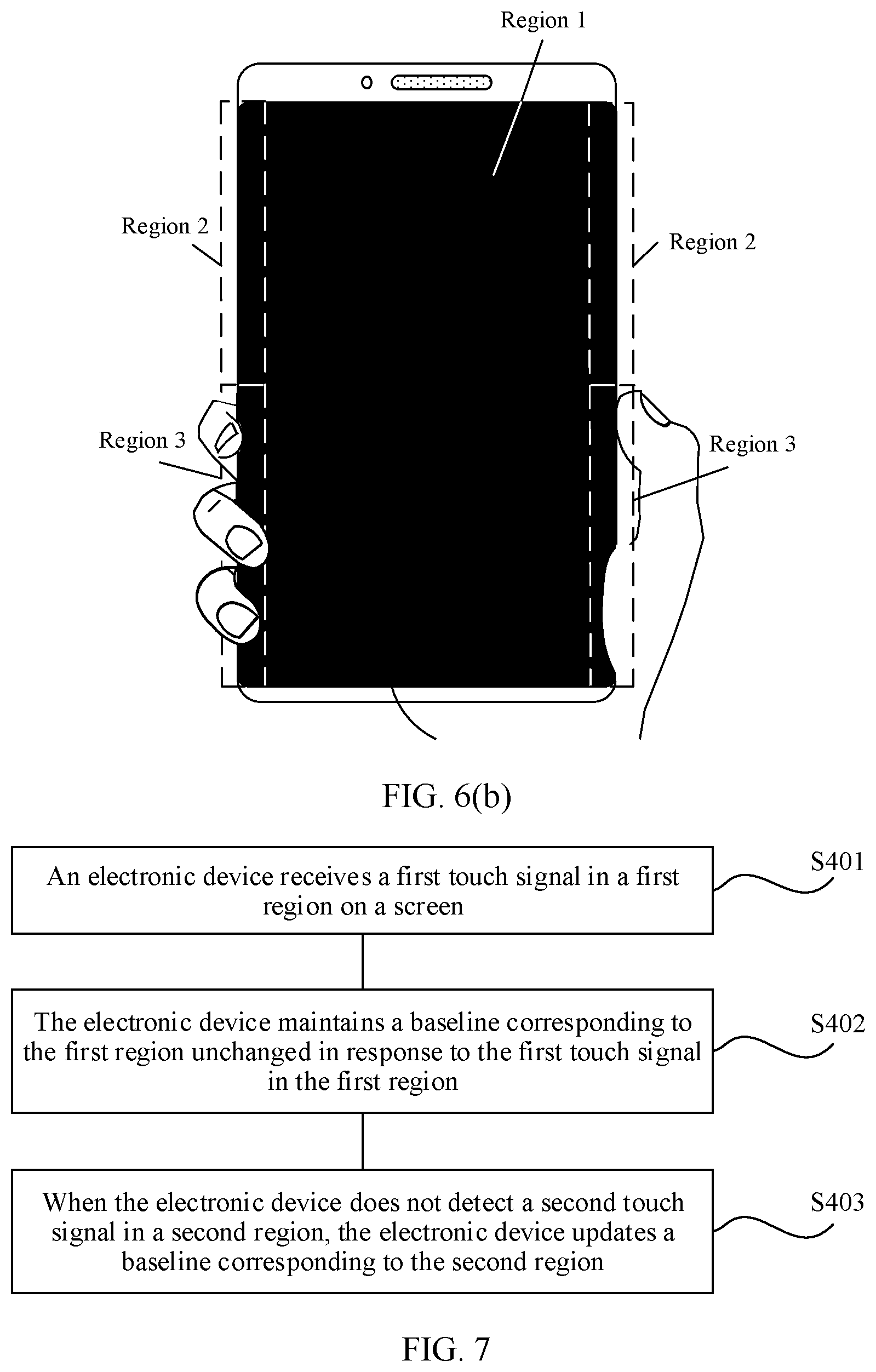 Patent US11775111 Figure 11 – Method for controlling touchscreen and electronic device