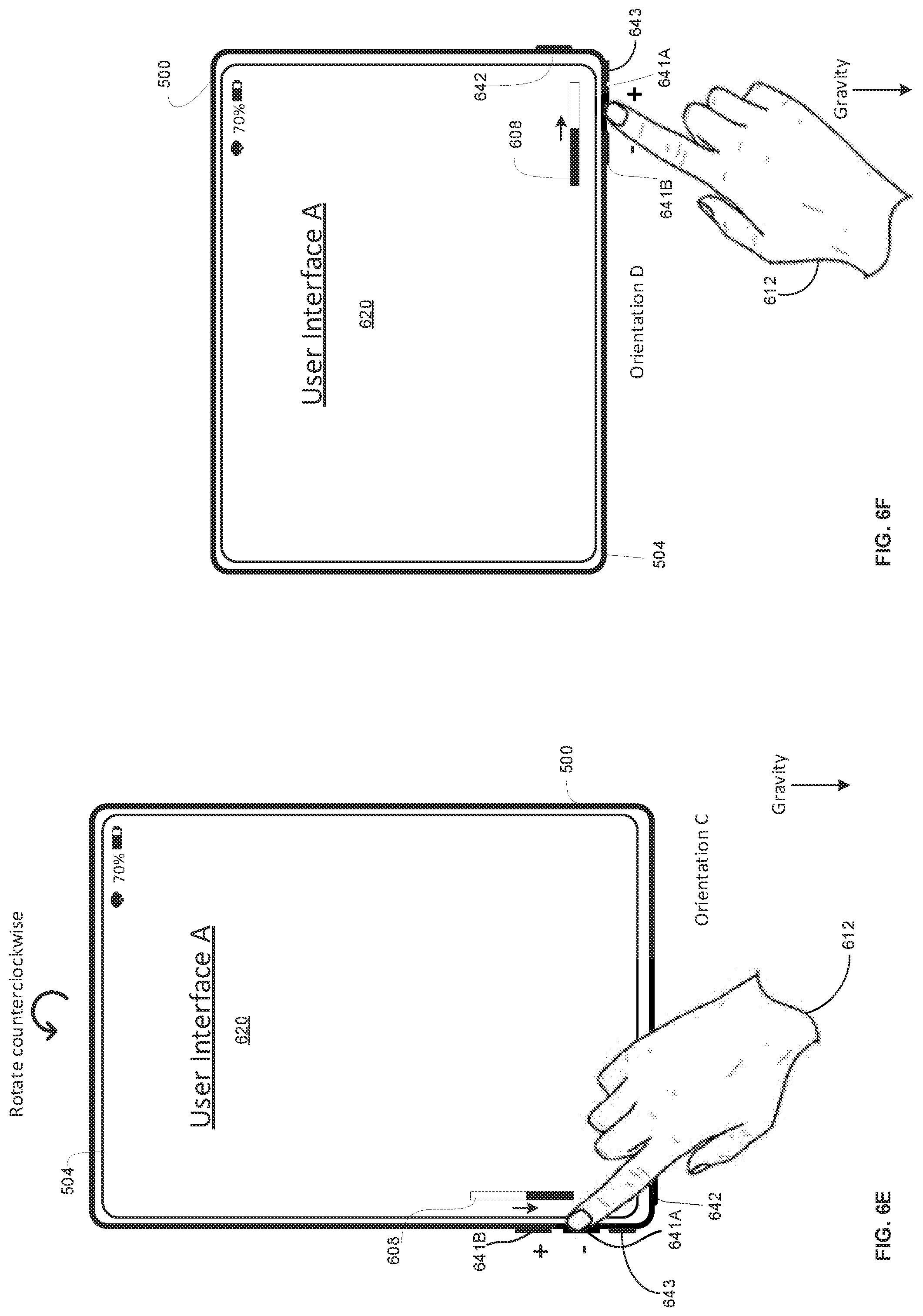 Patent US11775115 Figure 17 – Methods, systems and devices for dynamically assigning button functionality based on orientation