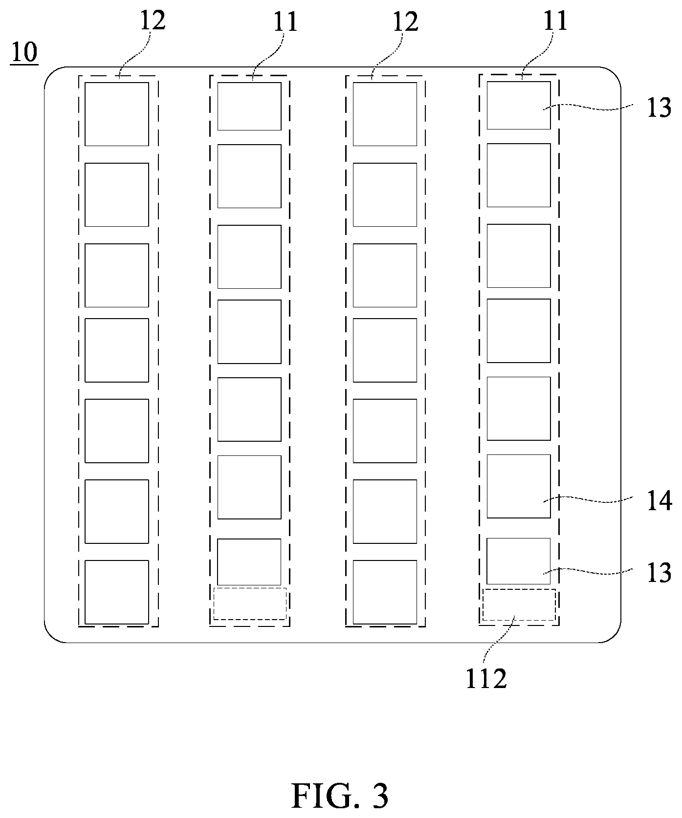 Patent US11775118 Figure 3 – Touch display panel and manufacturing method of touch display panel