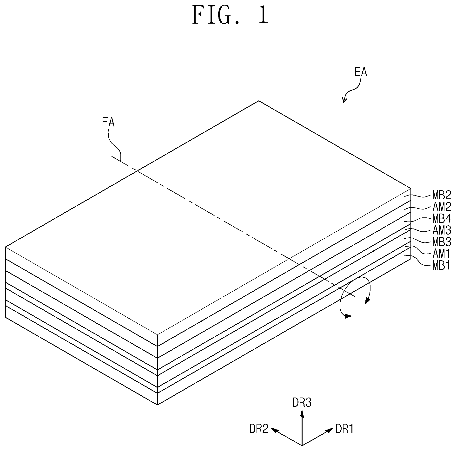Patent US11775121 Figure 1 – Electronic device